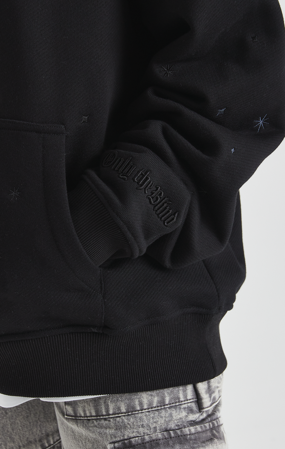 Dark Shooting Star Hoodie - ONLY THE BLIND™