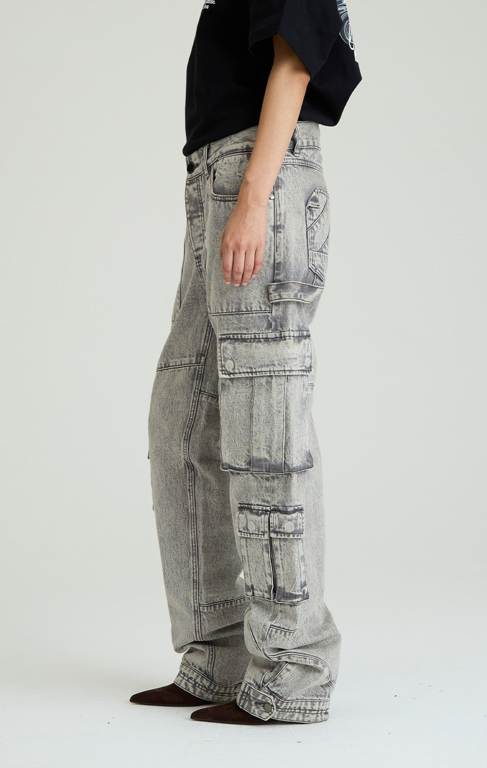 Silver Rock Denim Cargo Jeans