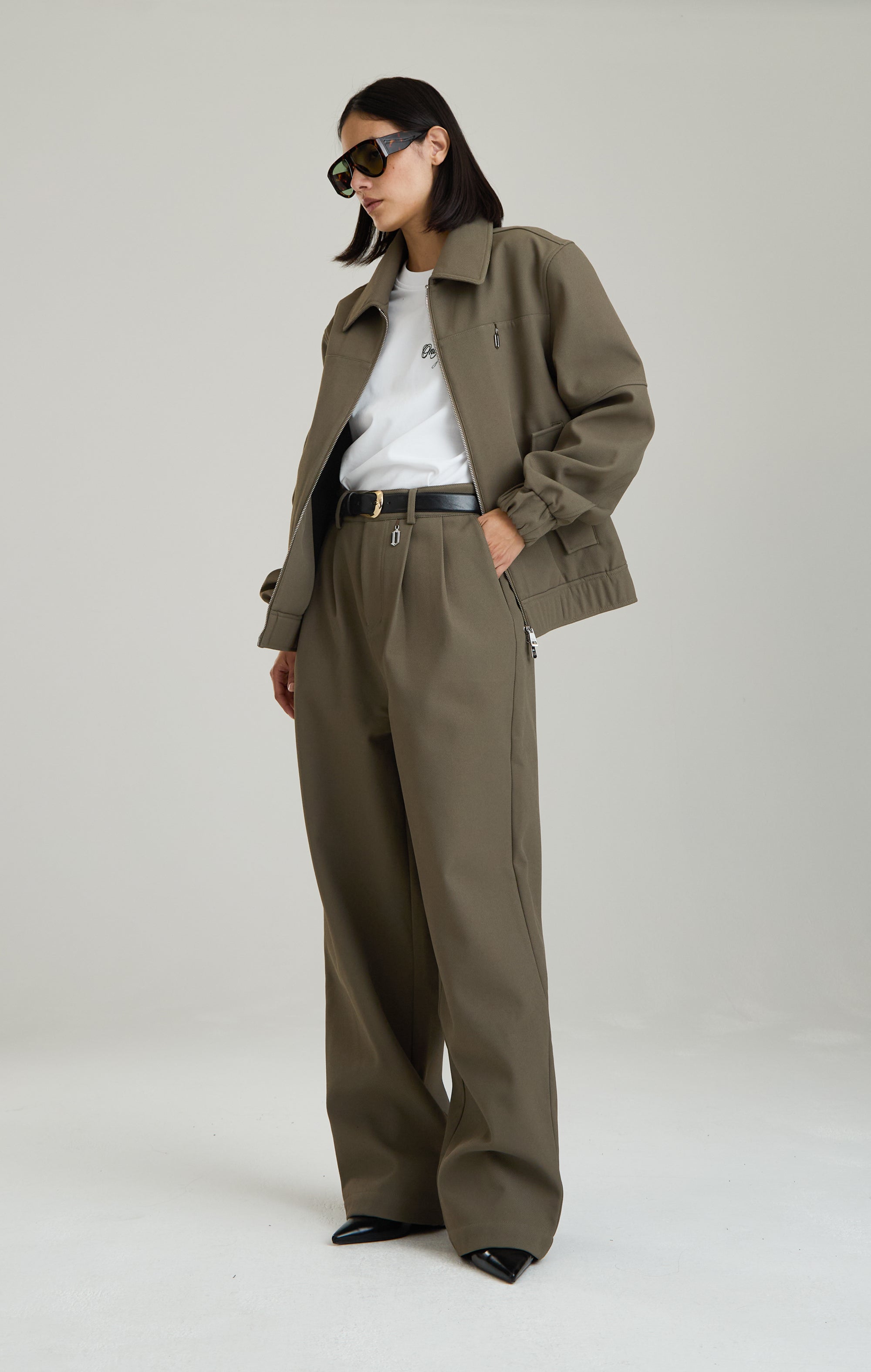TWILL CITY TAILORED PANTS