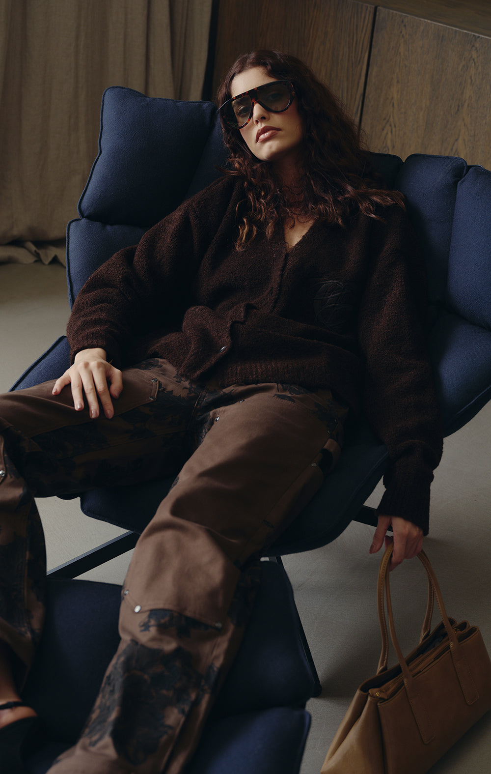 BROWN STUDIO DEPT. CARDIGAN