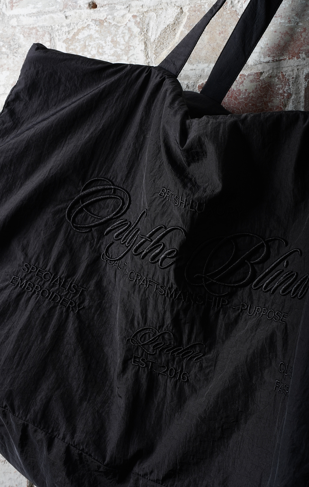 STUDIO TOTE BAG - BLACK - ONLY THE BLIND™