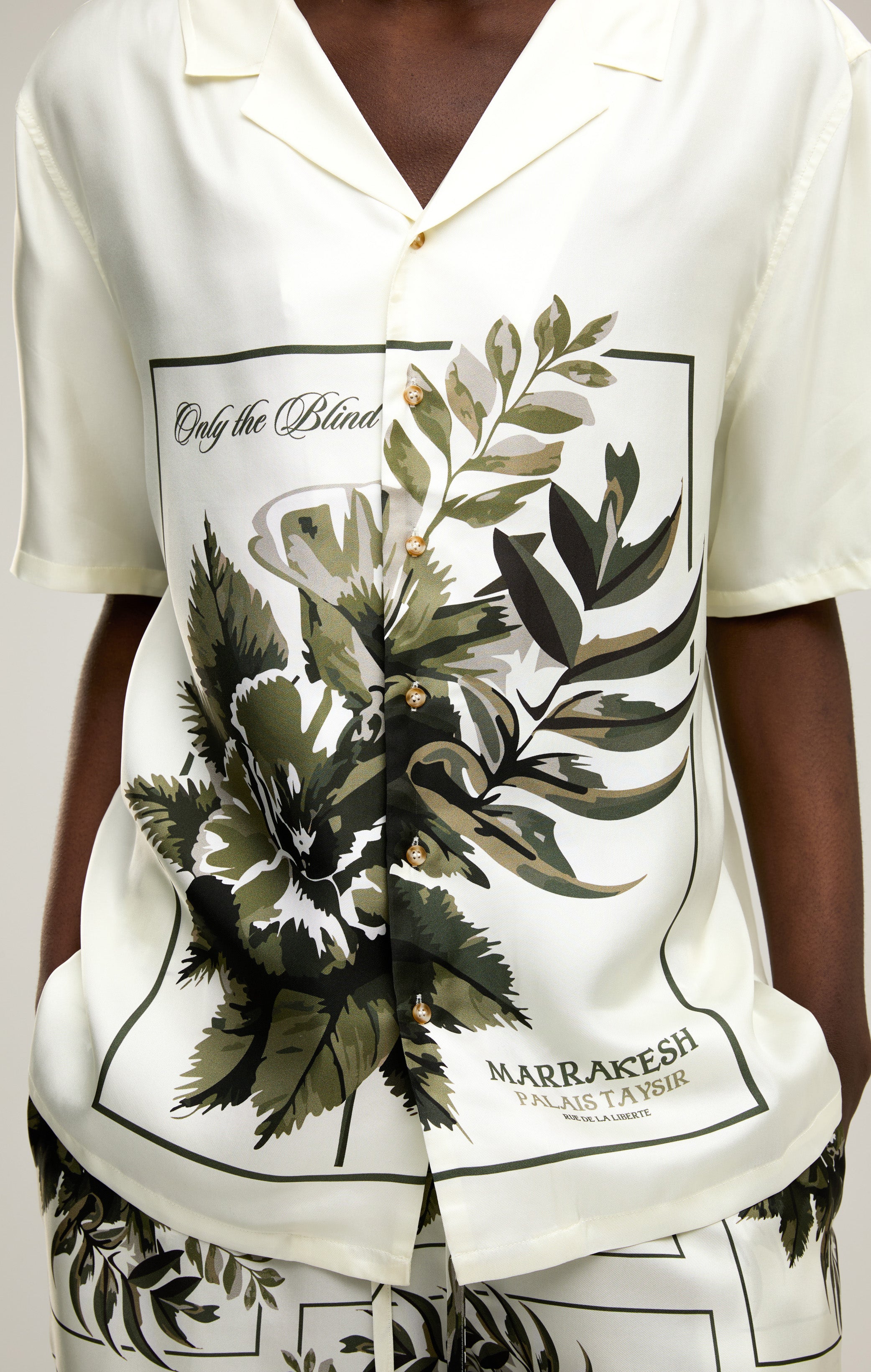 BOTANICAL SILK SHIRT