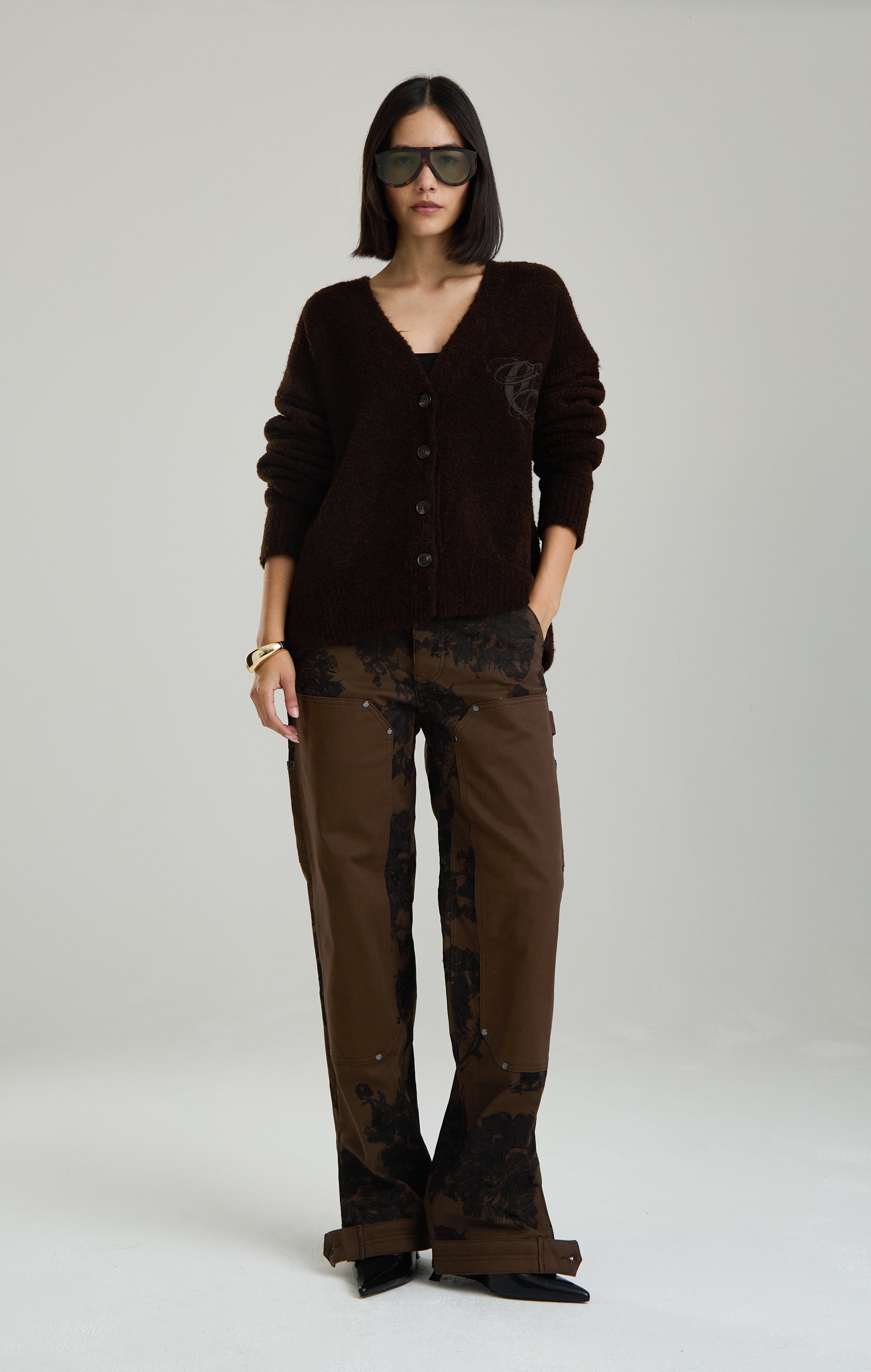 BROWN STUDIO DEPT. CARDIGAN