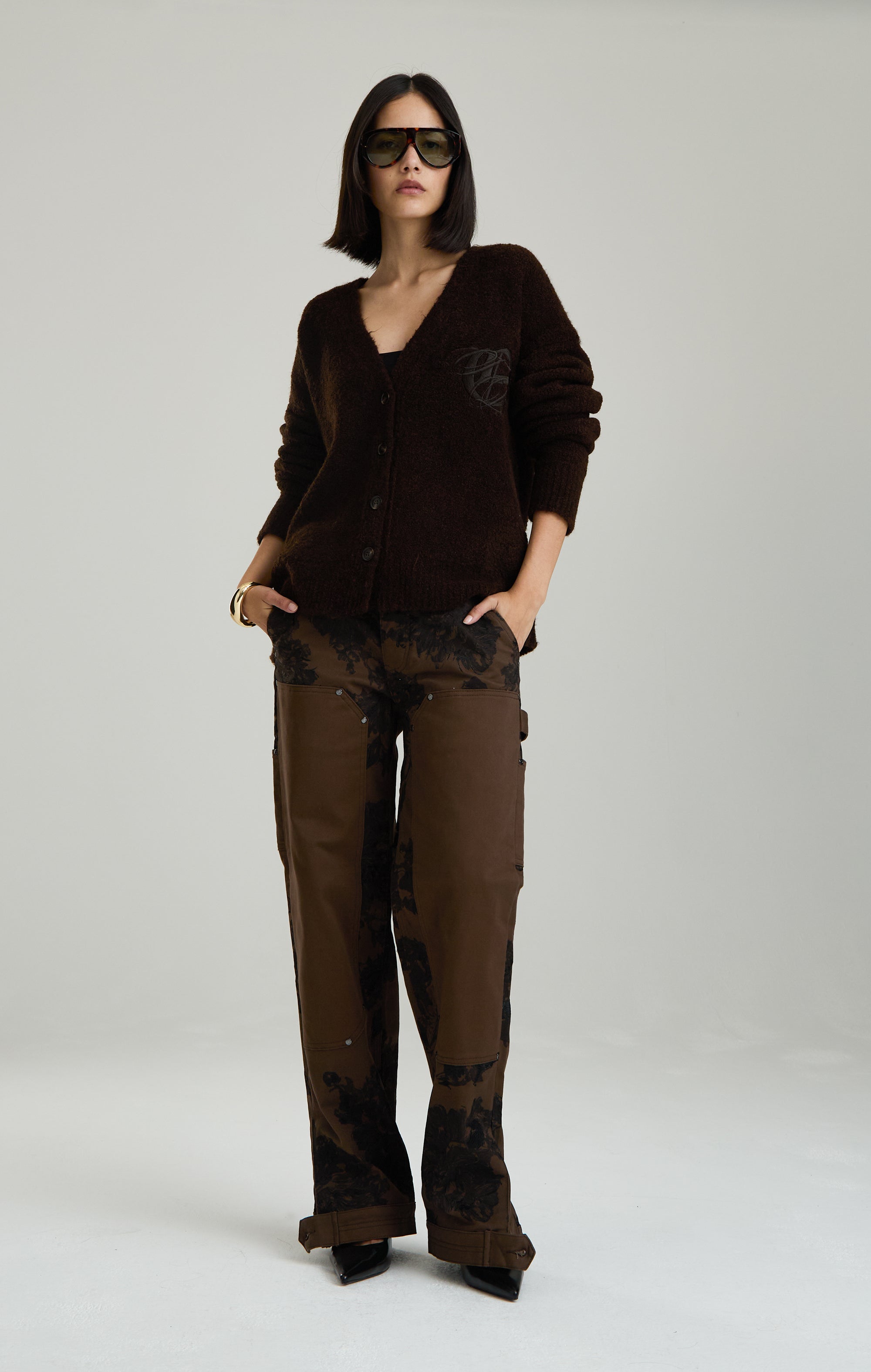 BROWN STUDIO DEPT. CARDIGAN