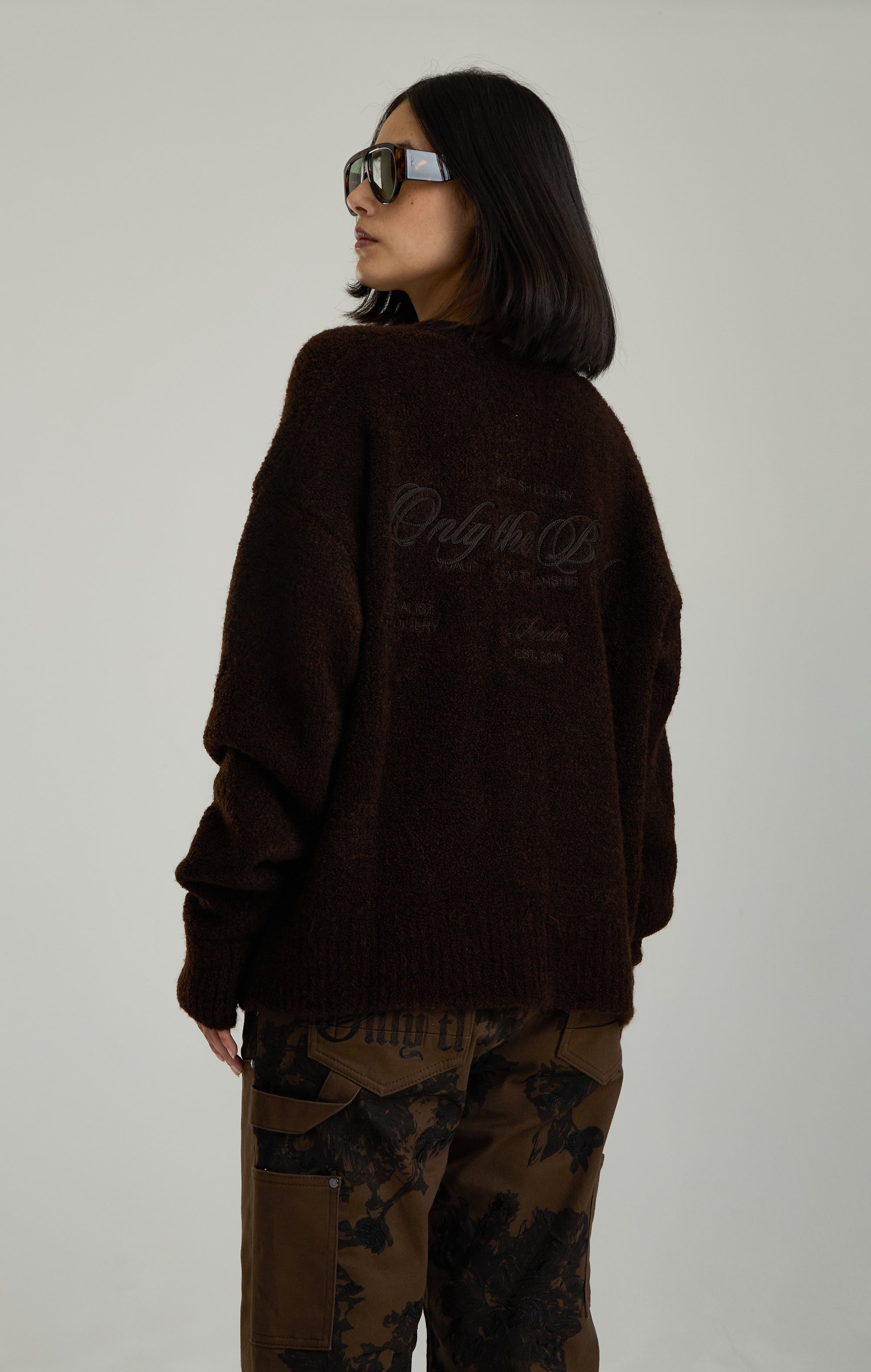 BROWN STUDIO DEPT. CARDIGAN
