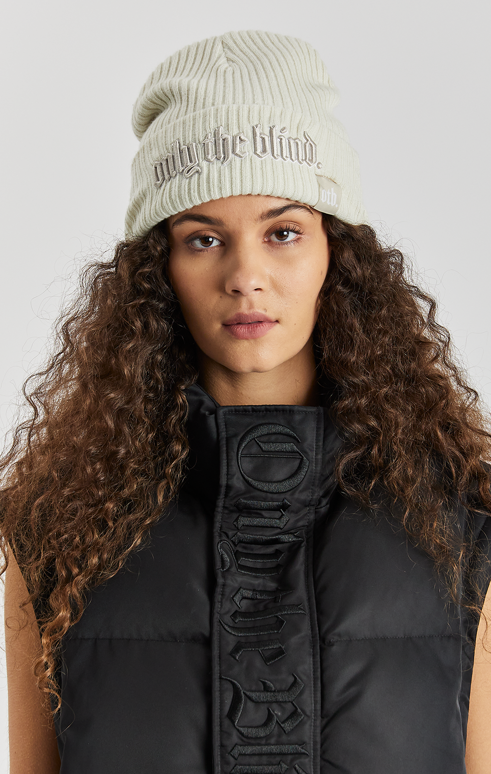 Sand Signature Beanie Hat - ONLY THE BLIND™