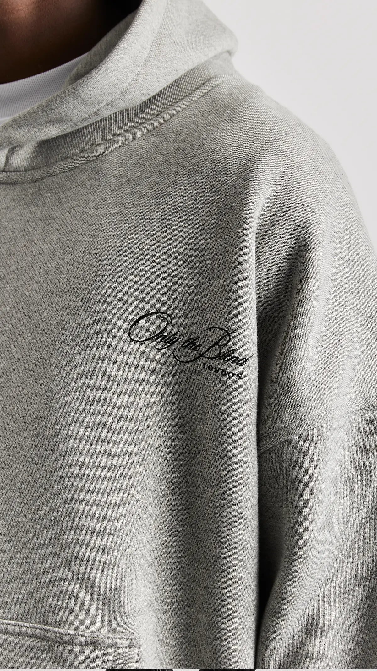 Concrete Essential Hoodie - ONLY THE BLIND™