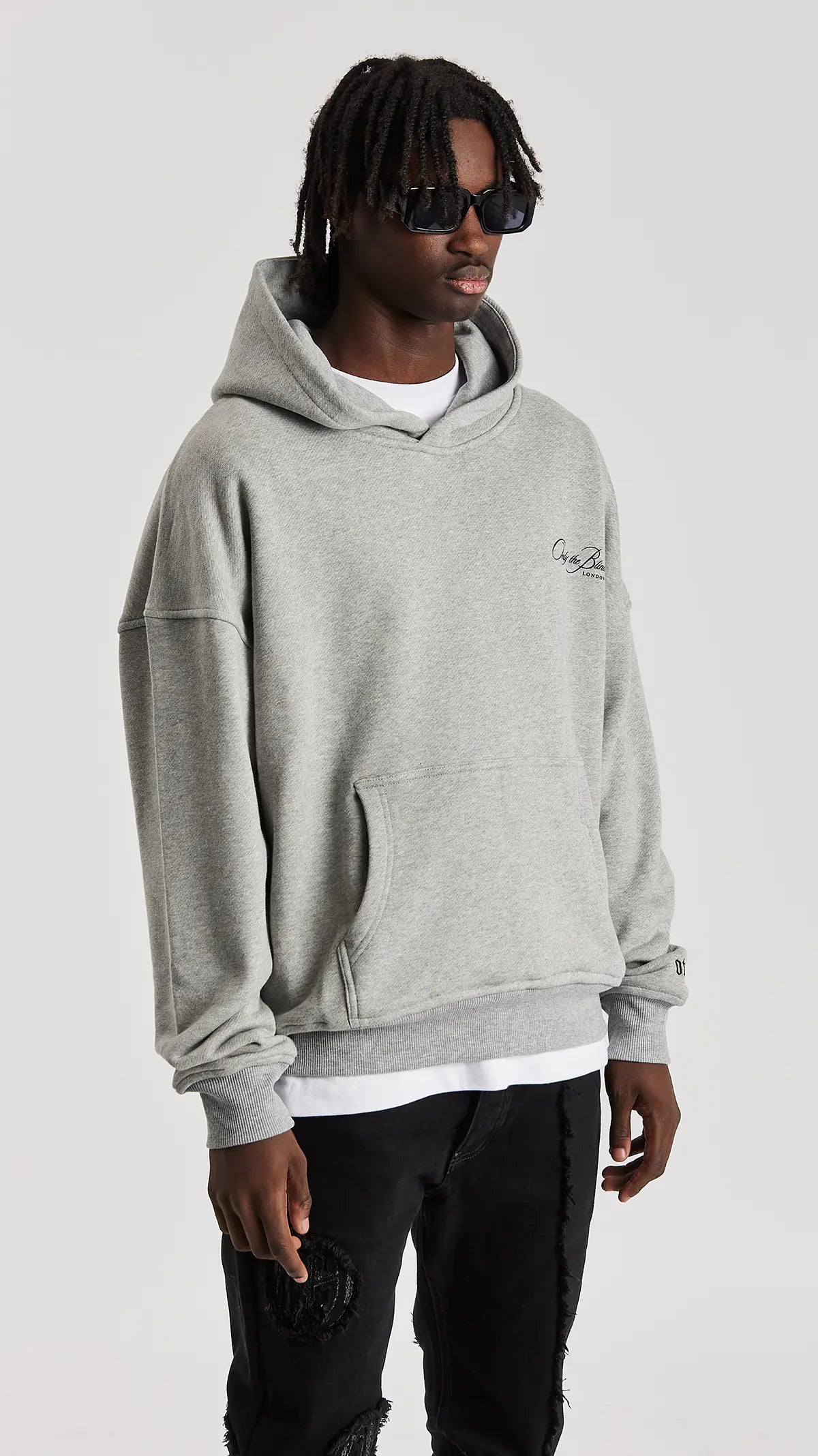Concrete Essential Hoodie - ONLY THE BLIND™