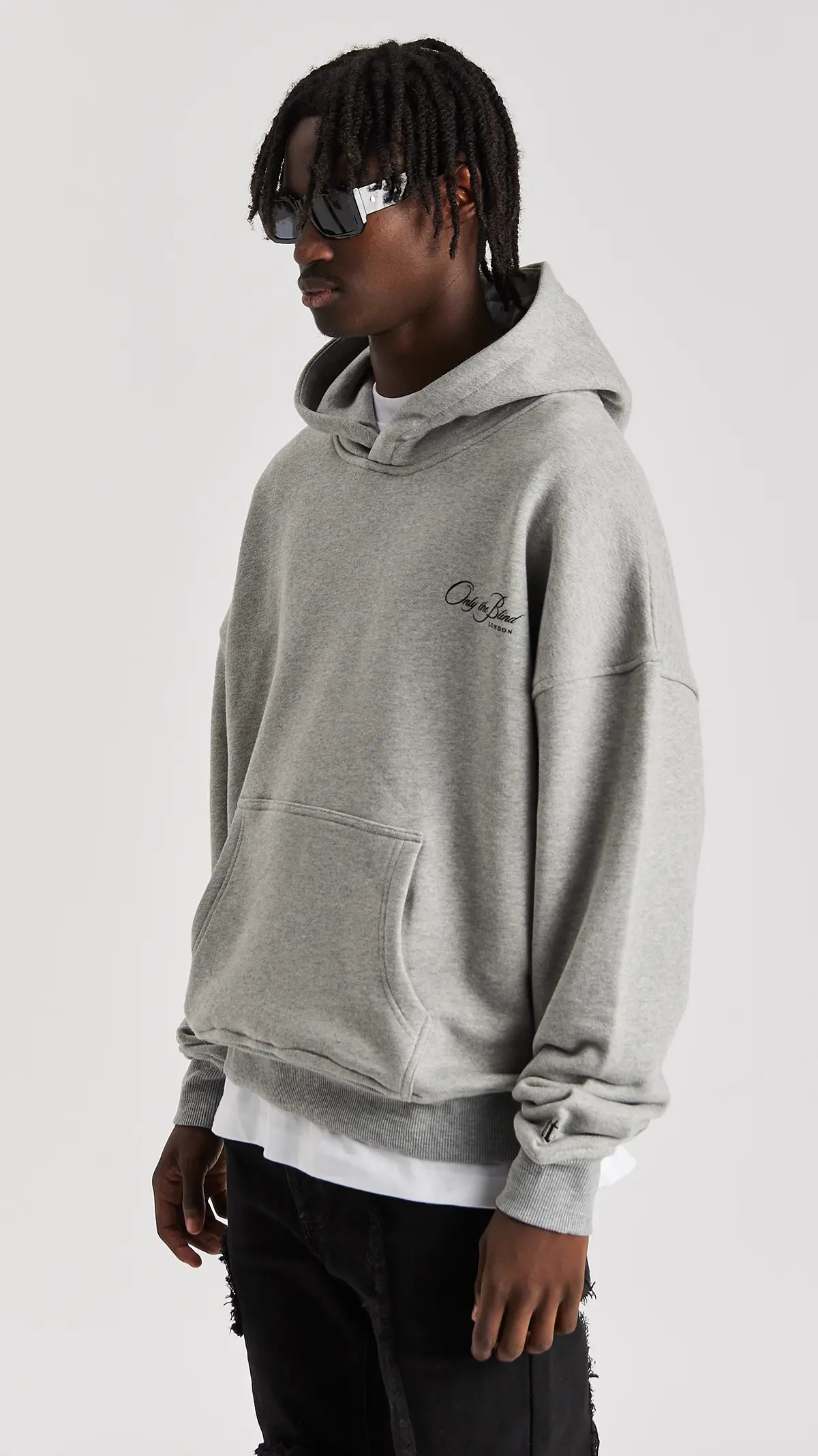Concrete Essential Hoodie - ONLY THE BLIND™