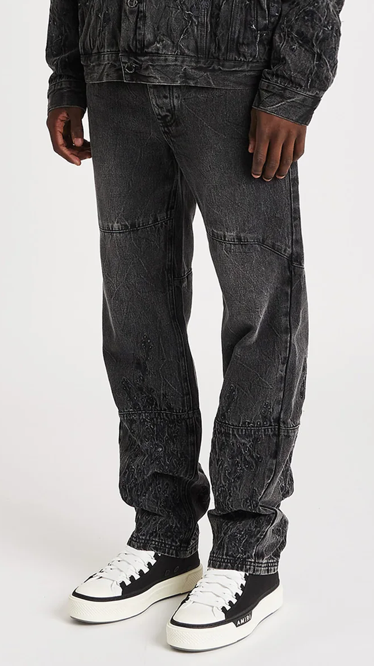 FLORAL NIGHT DENIM JEANS - ONLY THE BLIND™
