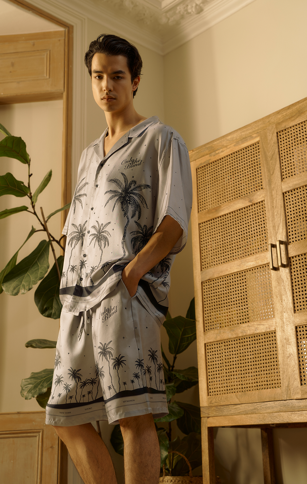 Desert Cloud Silk Shorts - ONLY THE BLIND™