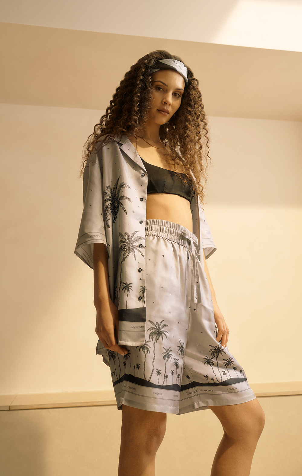 Desert Cloud Silk Shorts - ONLY THE BLIND™