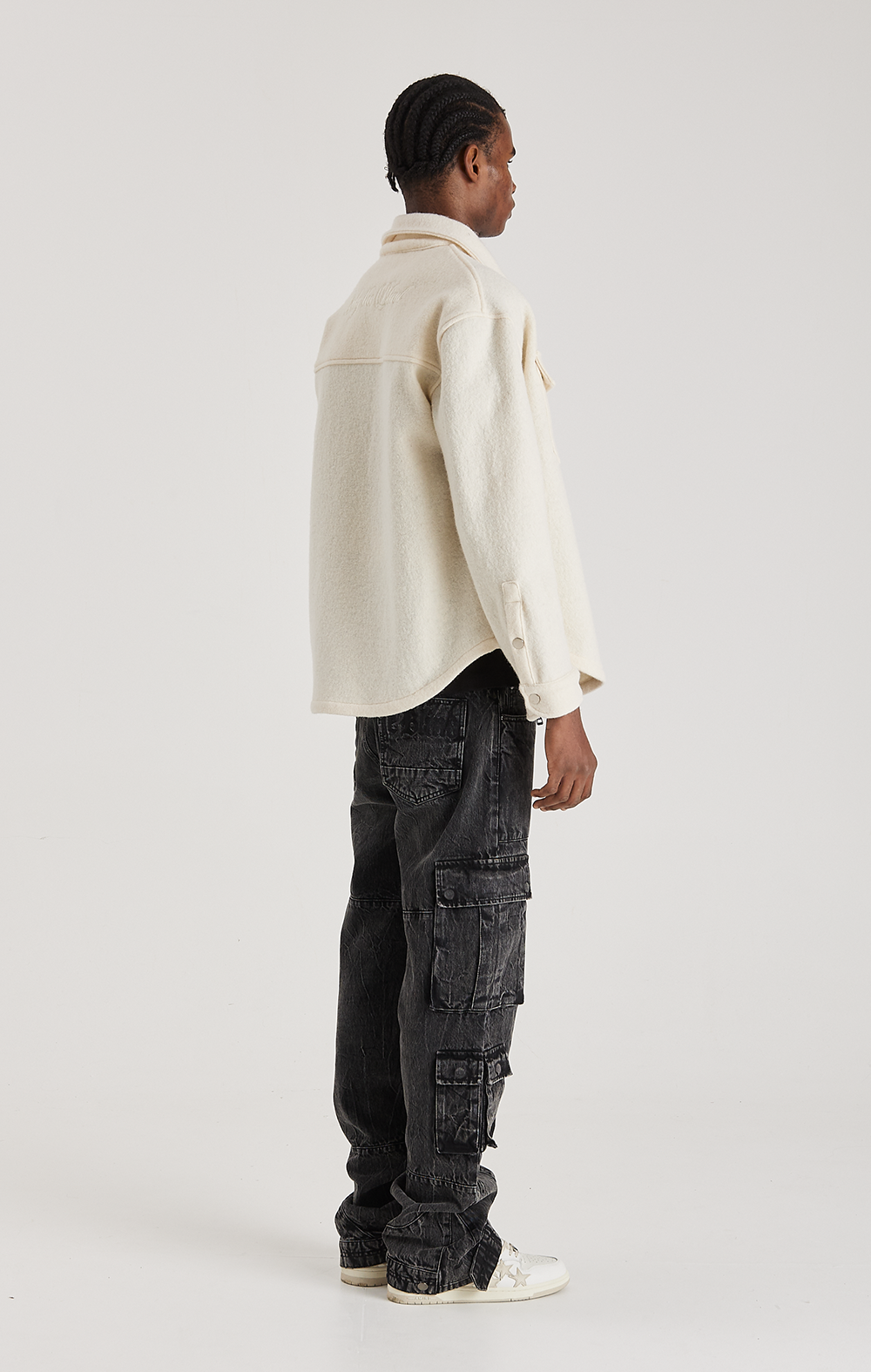 GLACIER WOOL OVERSHIRT - ONLY THE BLIND™