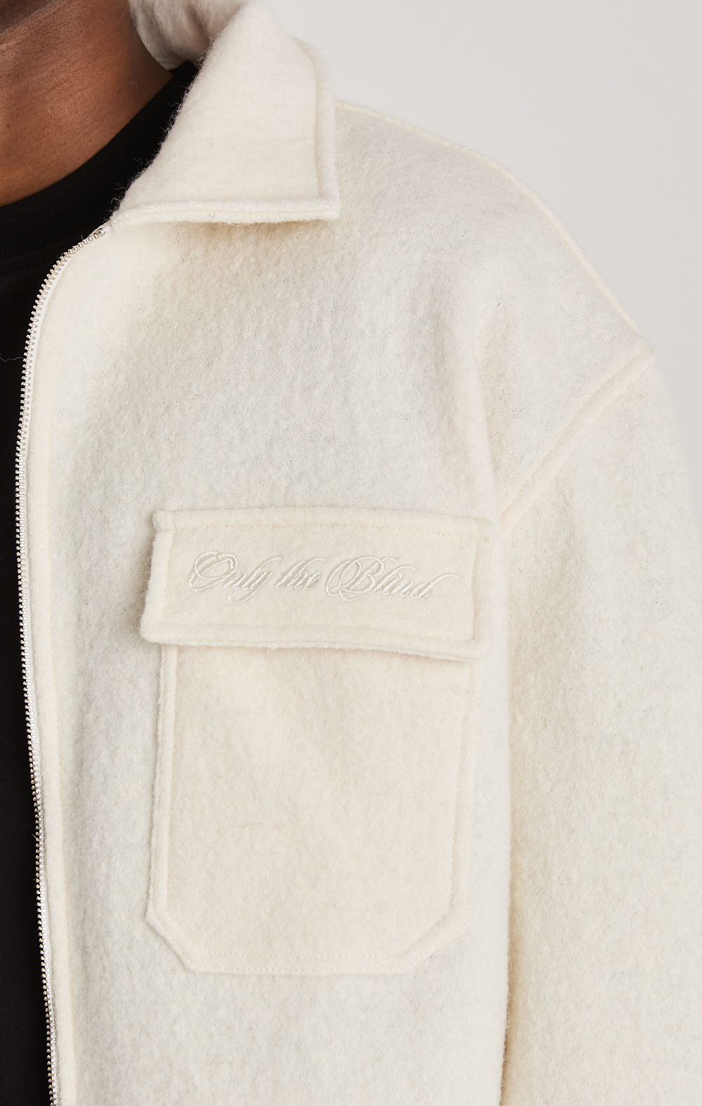 GLACIER WOOL OVERSHIRT - ONLY THE BLIND™