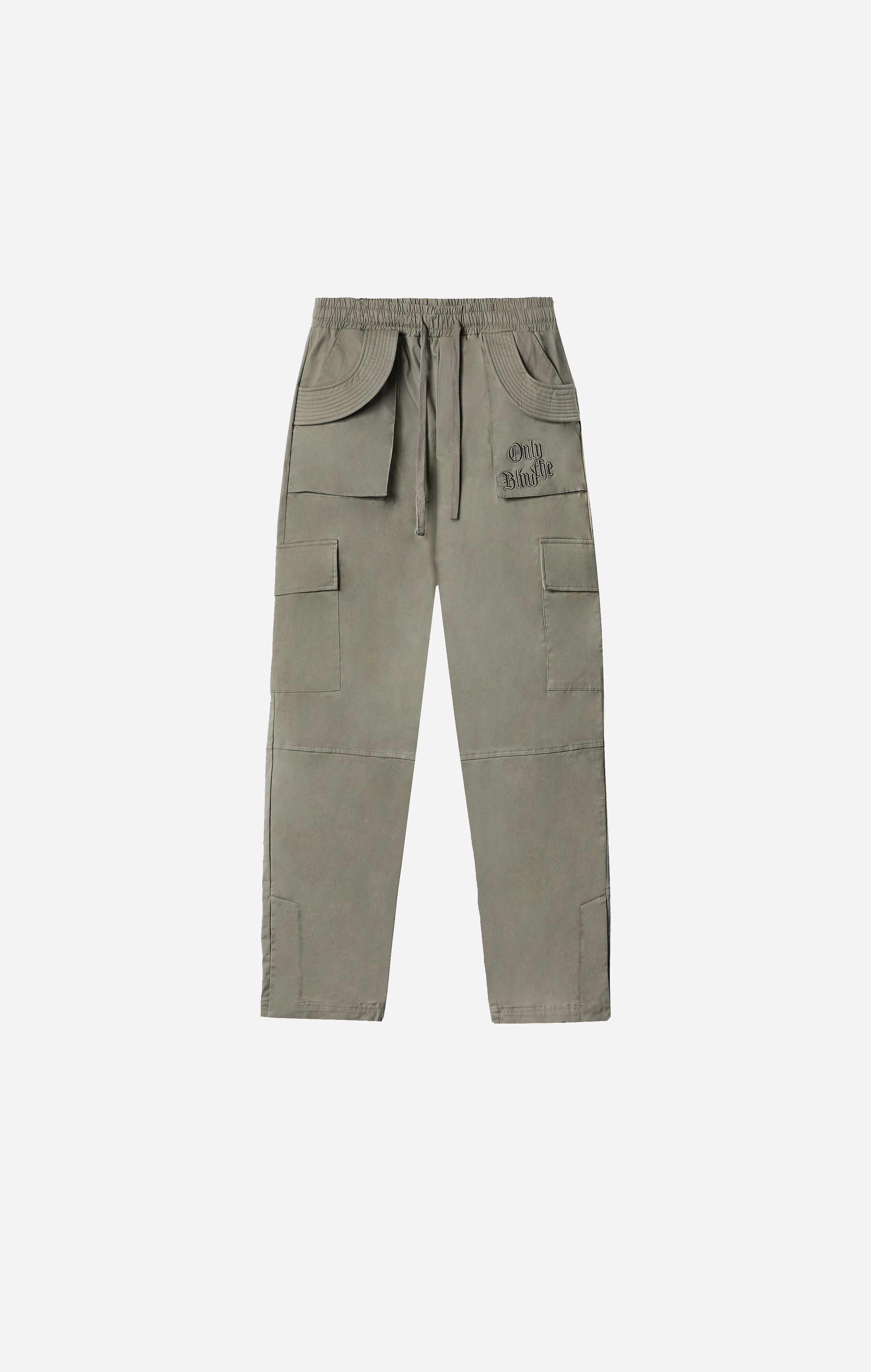 KHAKI TWILL CARGO PANT - ONLY THE BLIND™