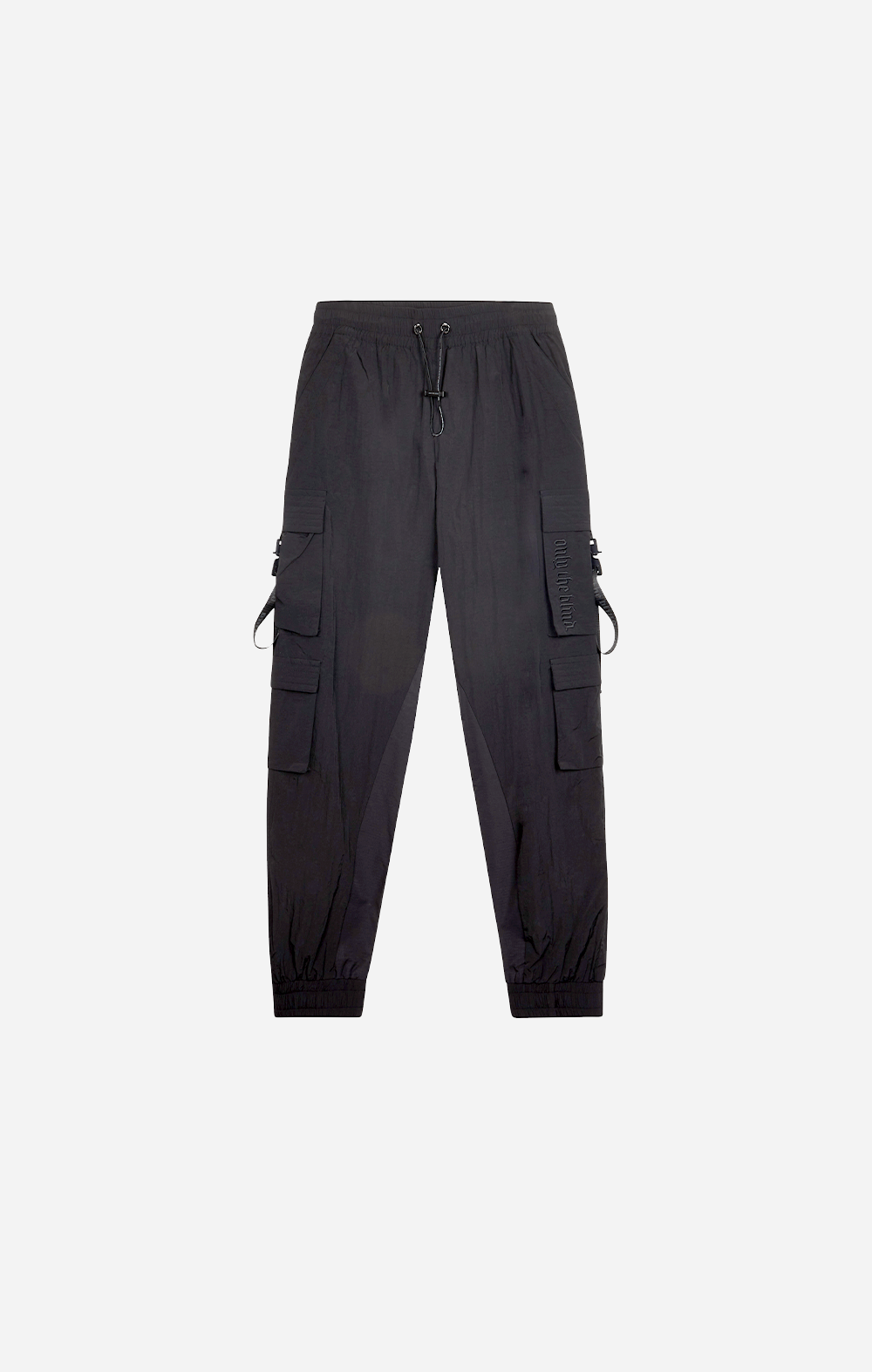 Black Nylon Cargos - ONLY THE BLIND™