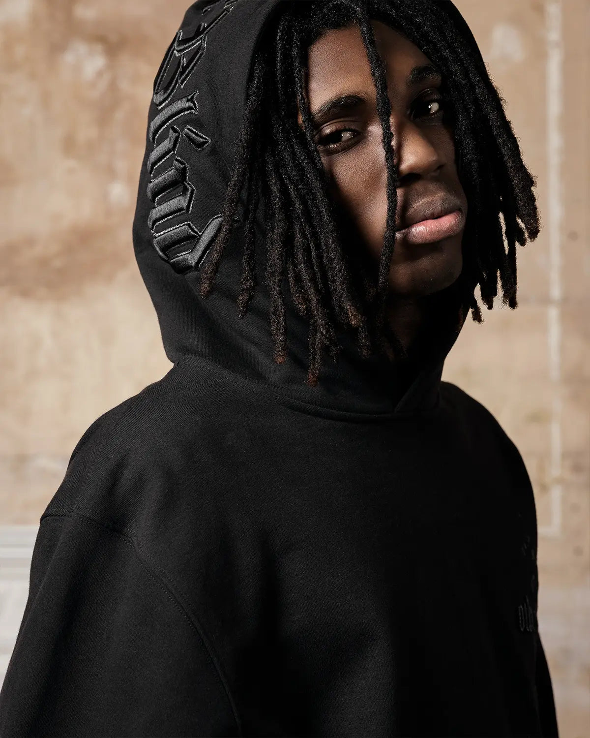 Black Blossom Statement Hoodie - ONLY THE BLIND™