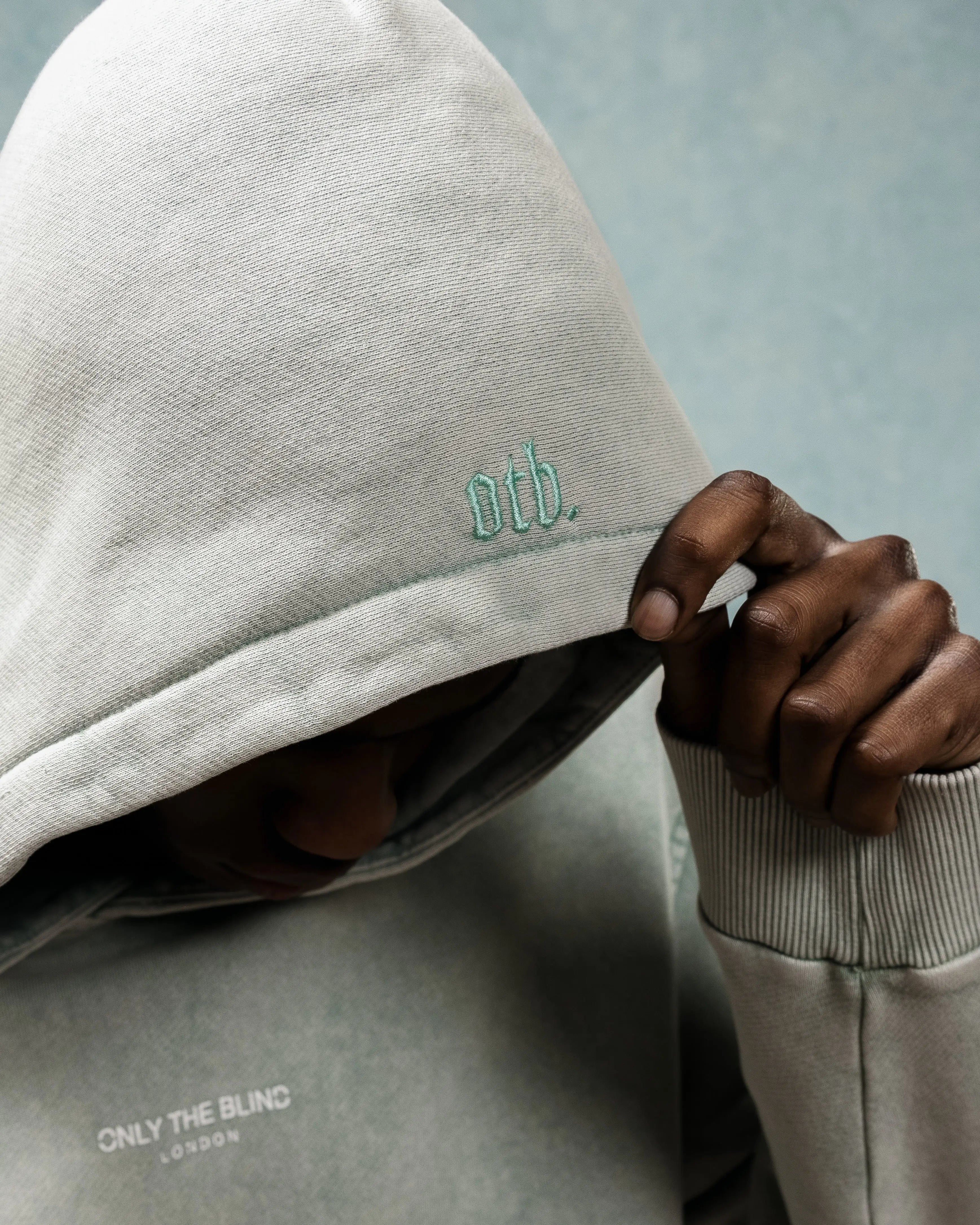 Ocean Mist Essential Hoodie - ONLY THE BLIND™