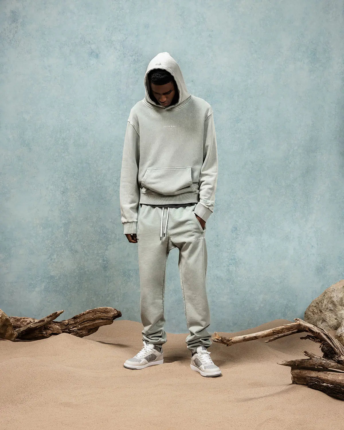 Ocean Mist Essential Hoodie - ONLY THE BLIND™