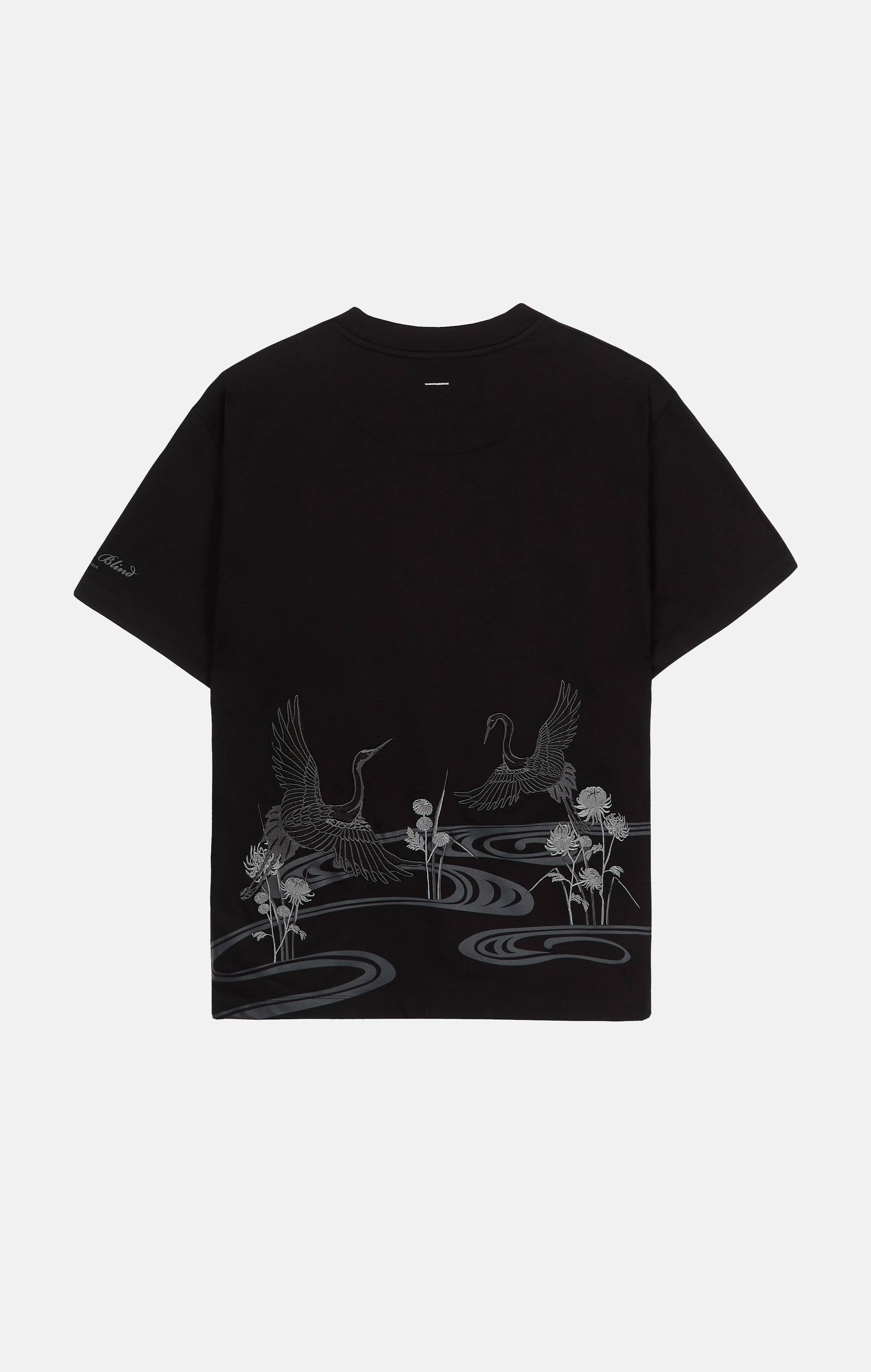 Dark Crane T-shirt - ONLY THE BLIND™