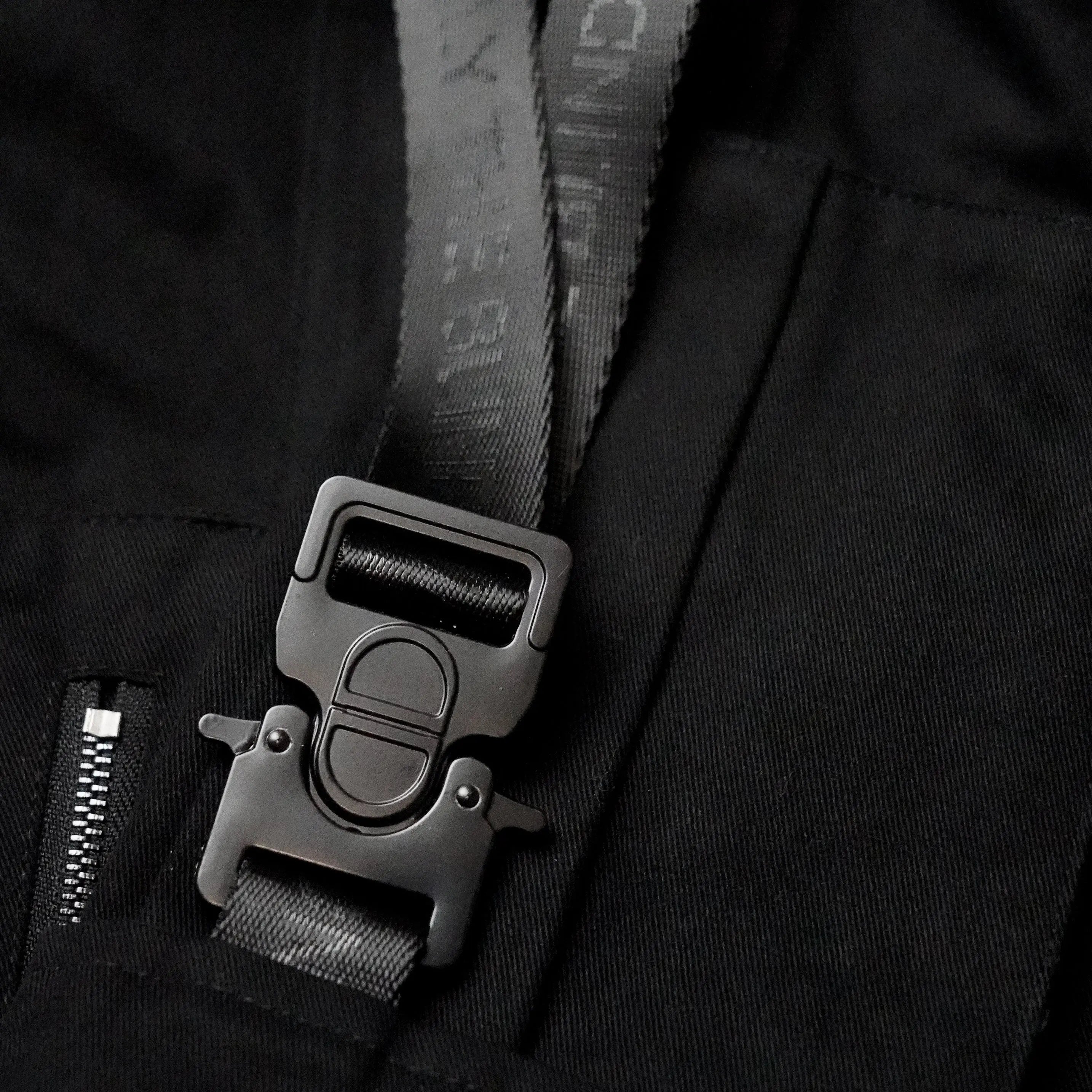 Onyx Strapped Cargos - ONLY THE BLIND™