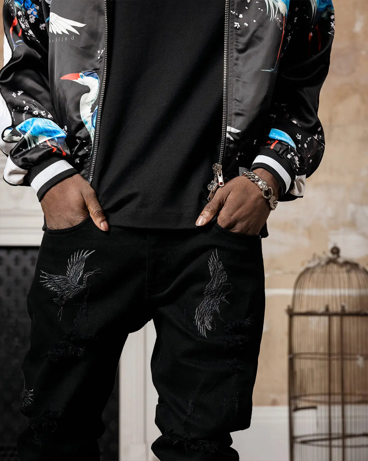 Black Heron Denim - ONLY THE BLIND™