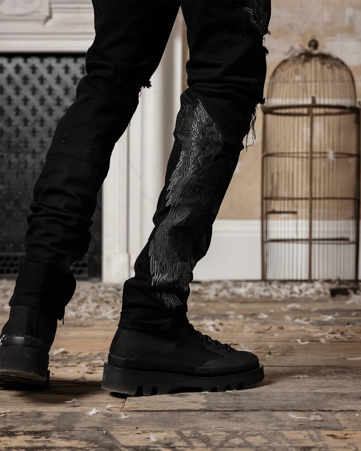 Black Heron Denim - ONLY THE BLIND™