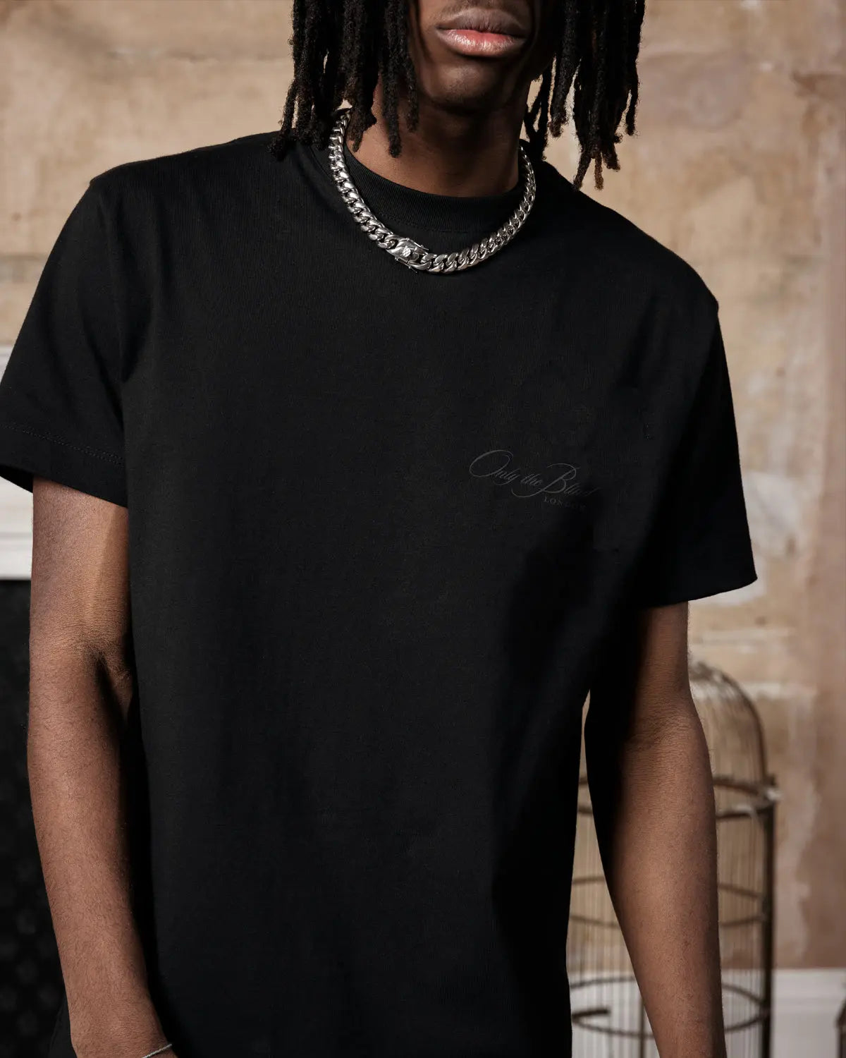 Phantom Black Essential T-Shirt - ONLY THE BLIND™