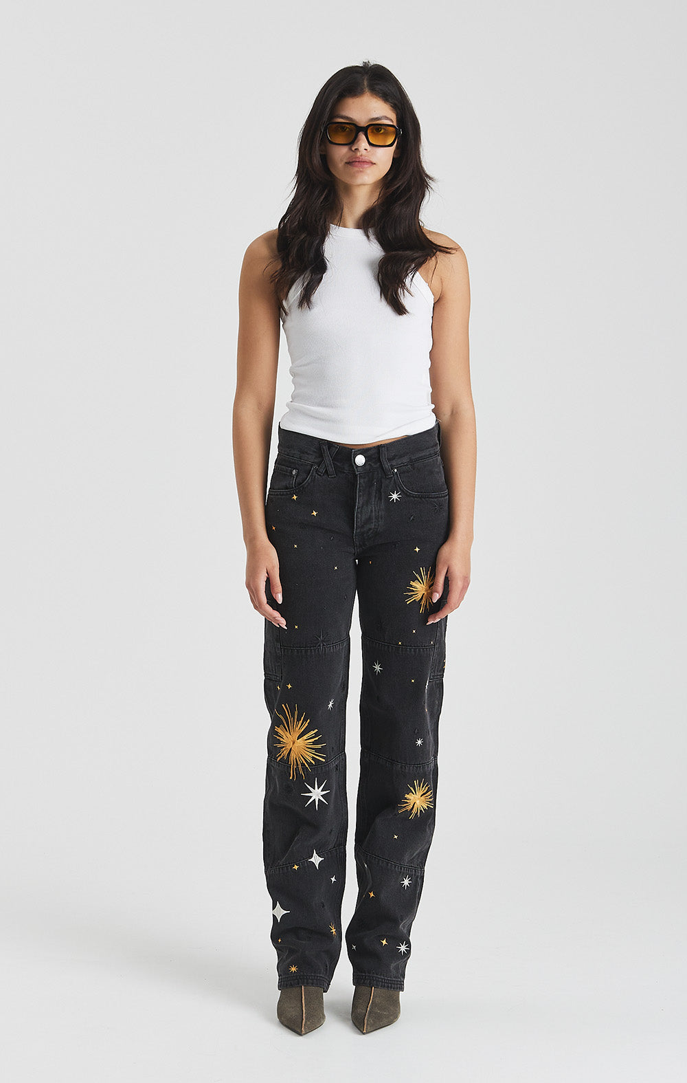 Bright Shooting Star Denim Jeans