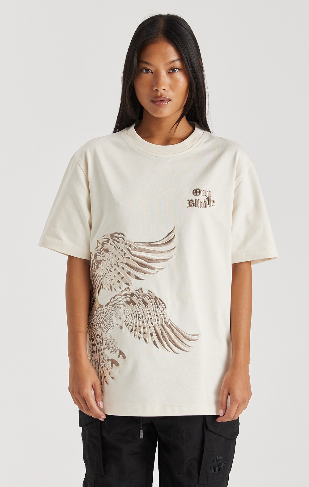 UNDYED FALCON T-SHIRT - ONLY THE BLIND™