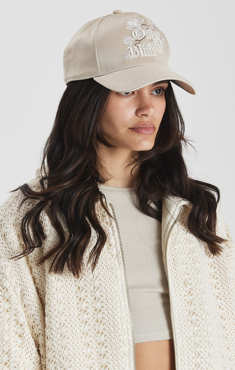 Satin Floral Cap - ONLY THE BLIND™