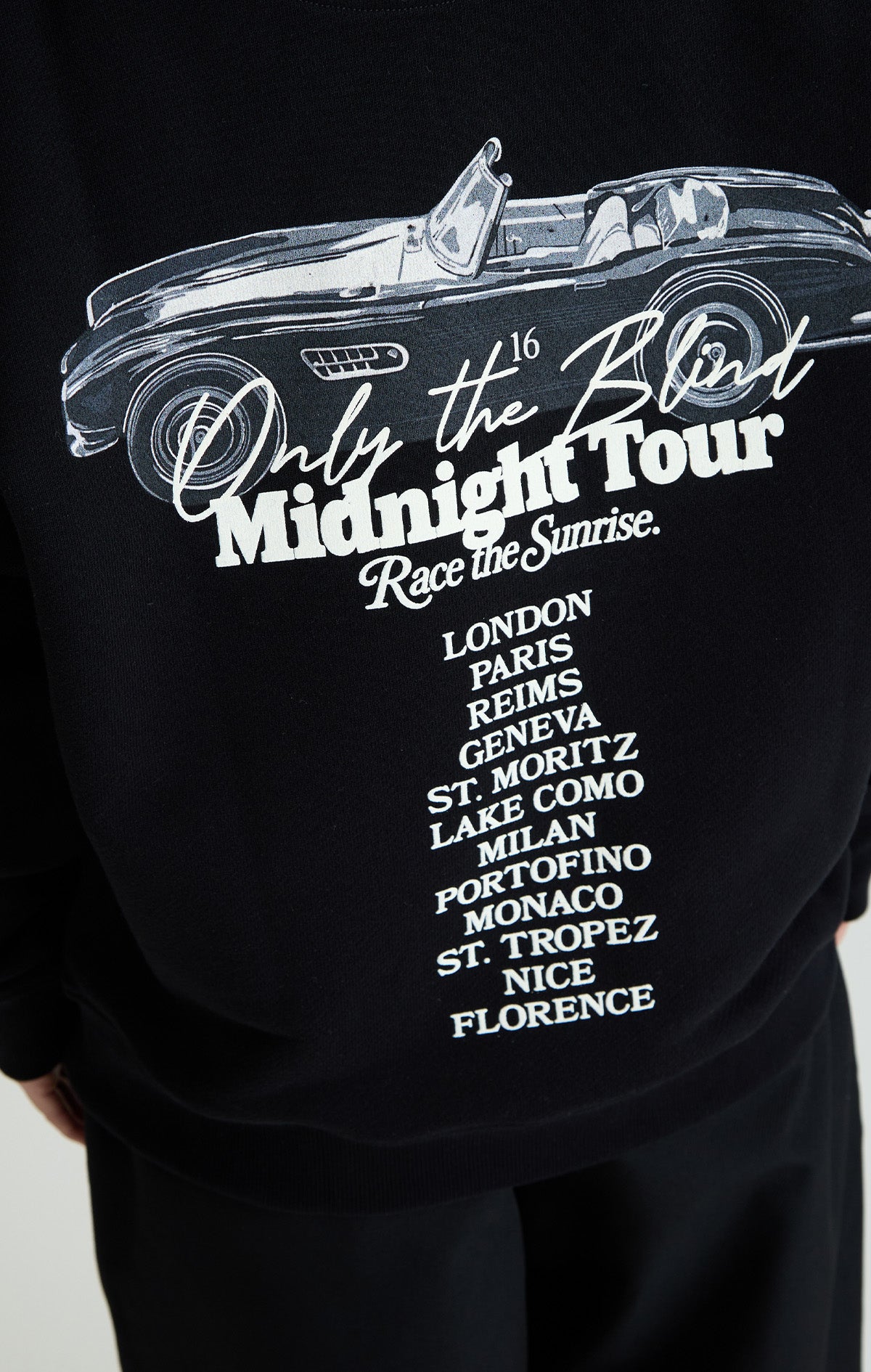 MIDNIGHT TOUR SWEATSHIRT
