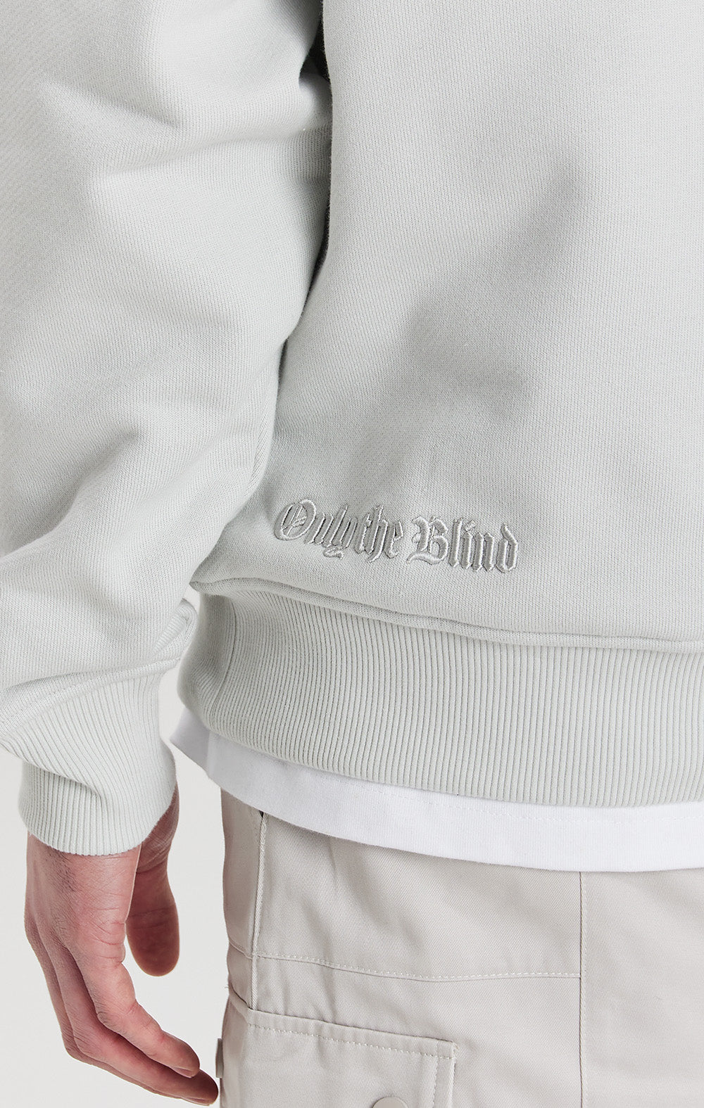Lunar Rock Palm Crewneck - ONLY THE BLIND™