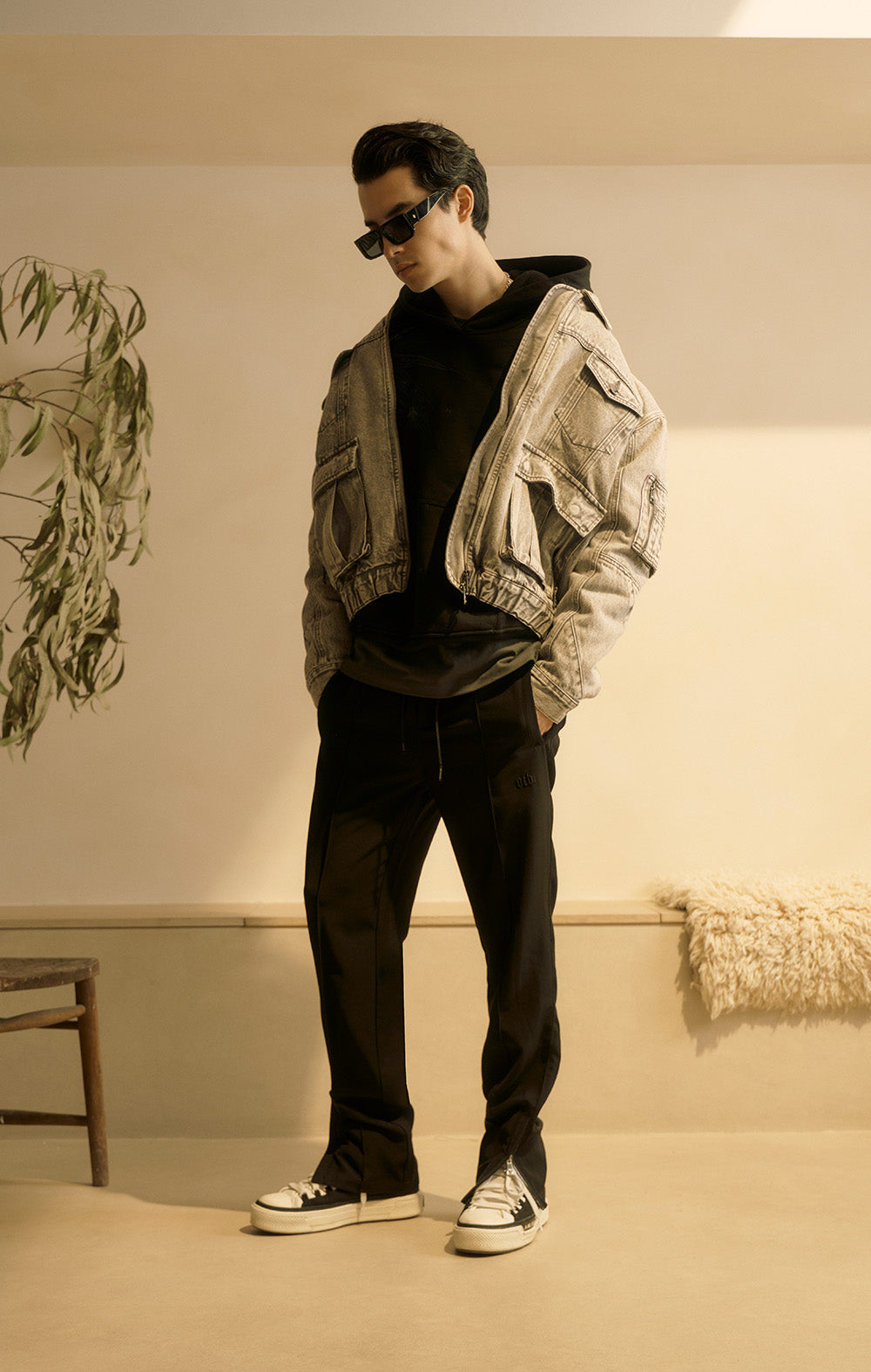 Silver Rock Denim Jacket - ONLY THE BLIND™