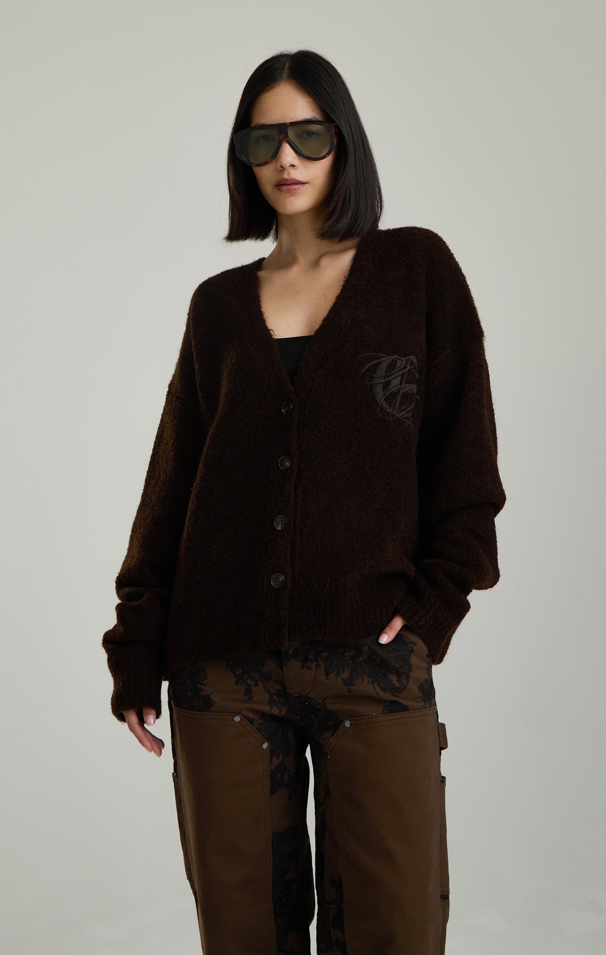 BROWN STUDIO DEPT. CARDIGAN