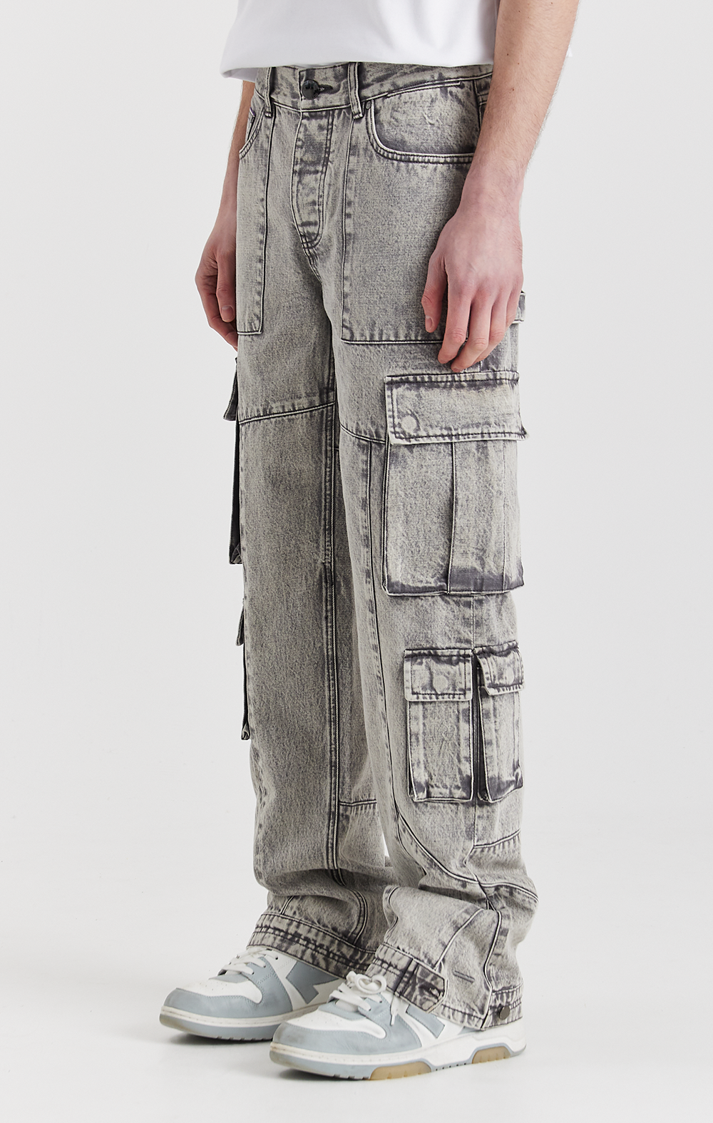 Silver Rock Denim Cargo Jeans