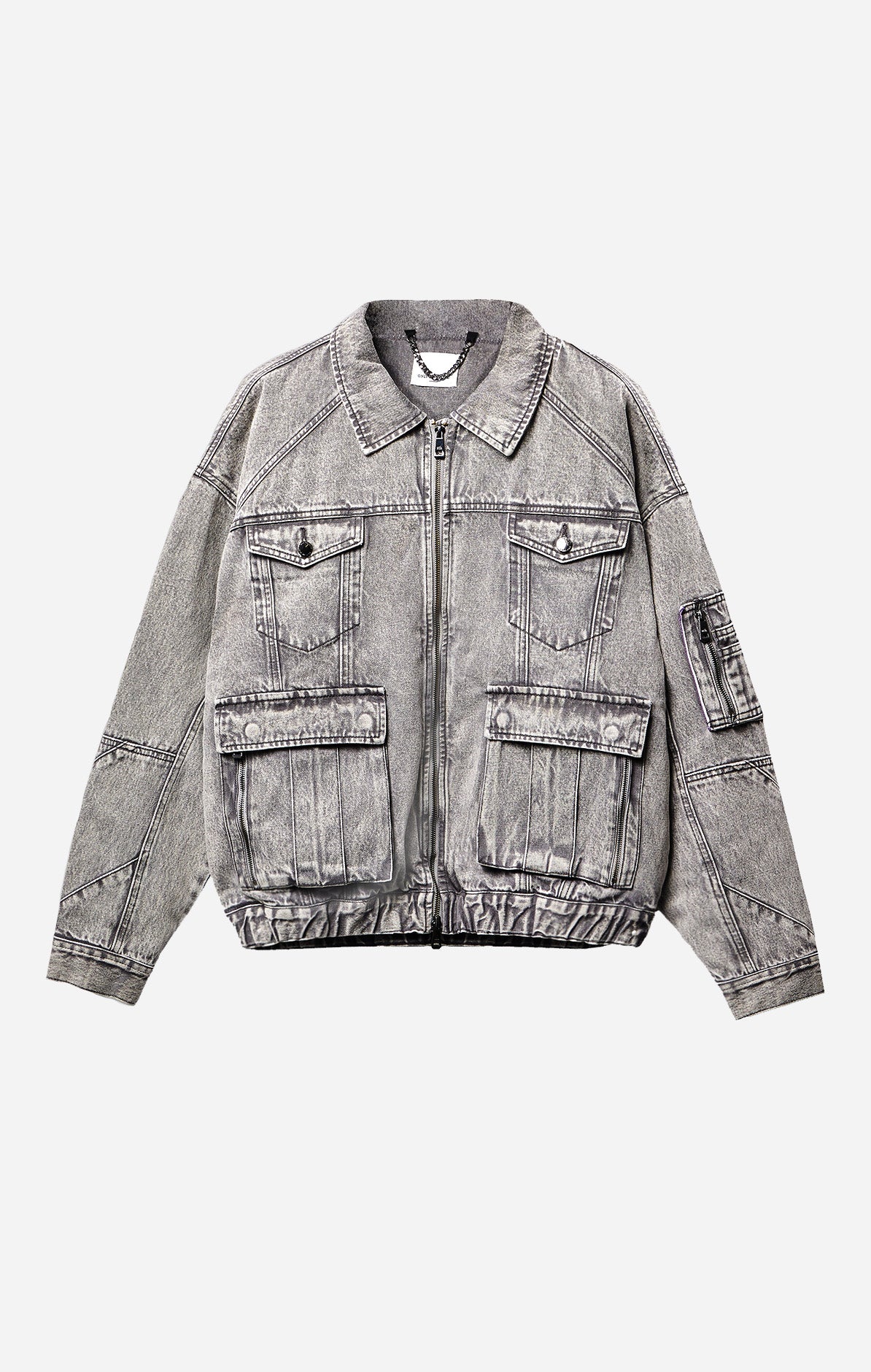 Silver Rock Denim Jacket - ONLY THE BLIND™