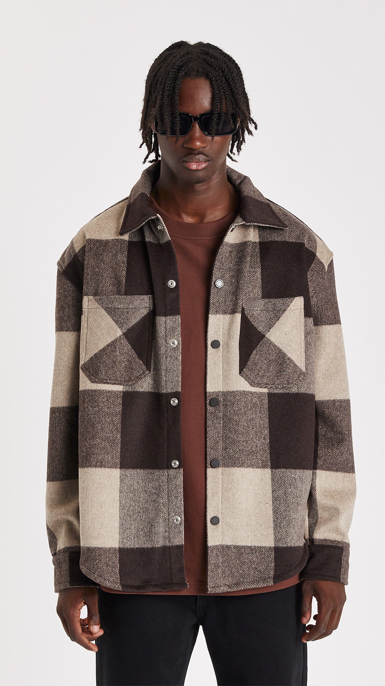 Chestnut Flannel Shirt - ONLY THE BLIND™