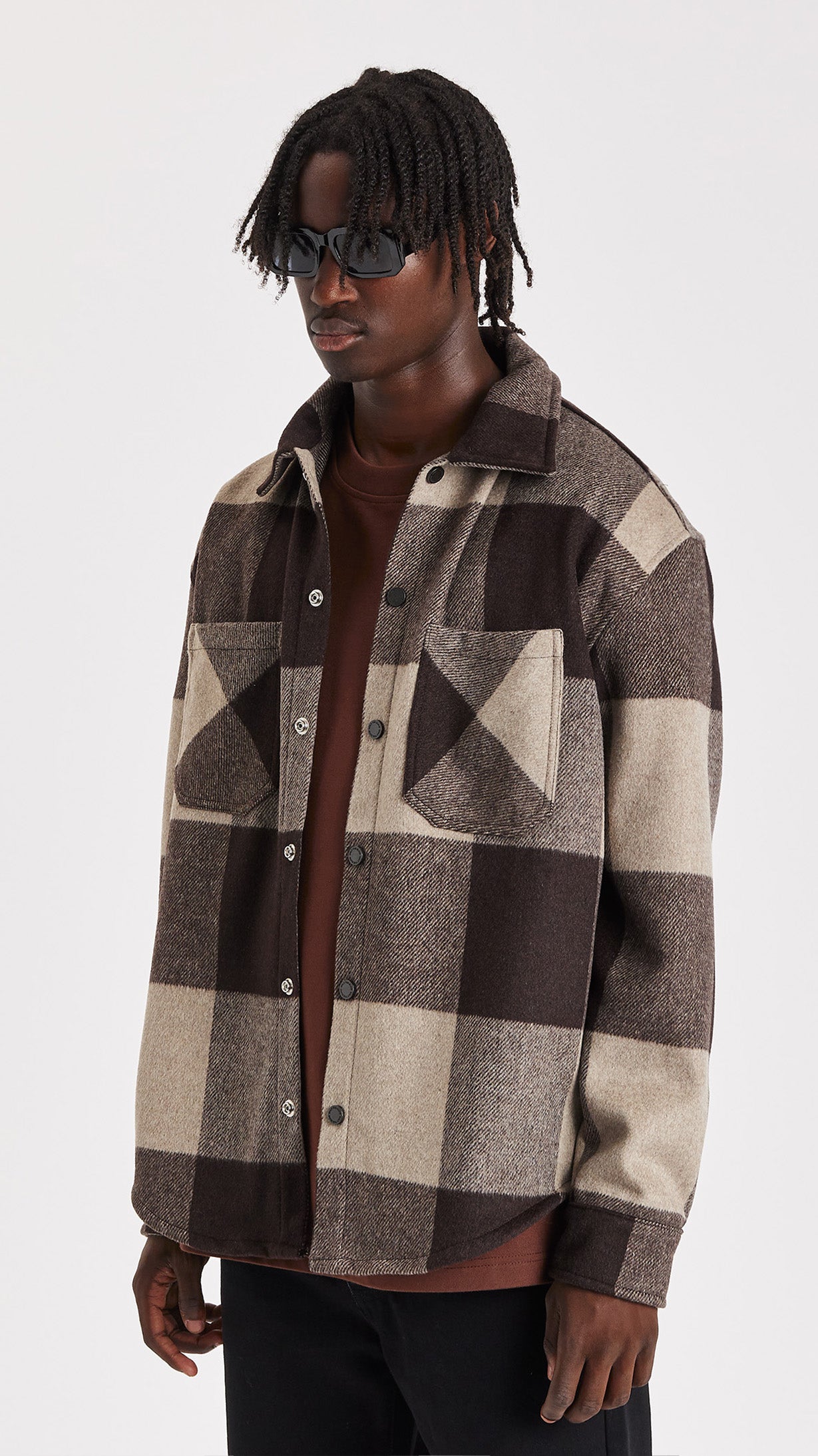 Chestnut Flannel Shirt - ONLY THE BLIND™
