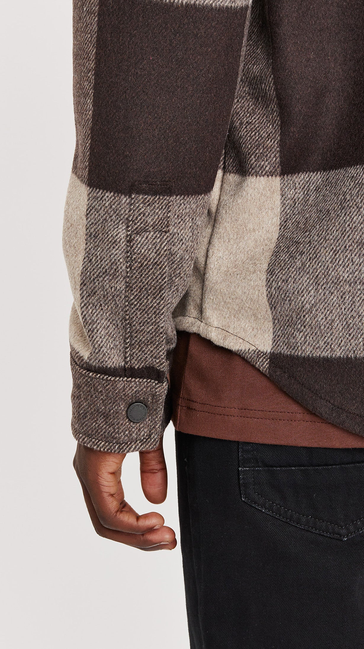 Chestnut Flannel Shirt - ONLY THE BLIND™
