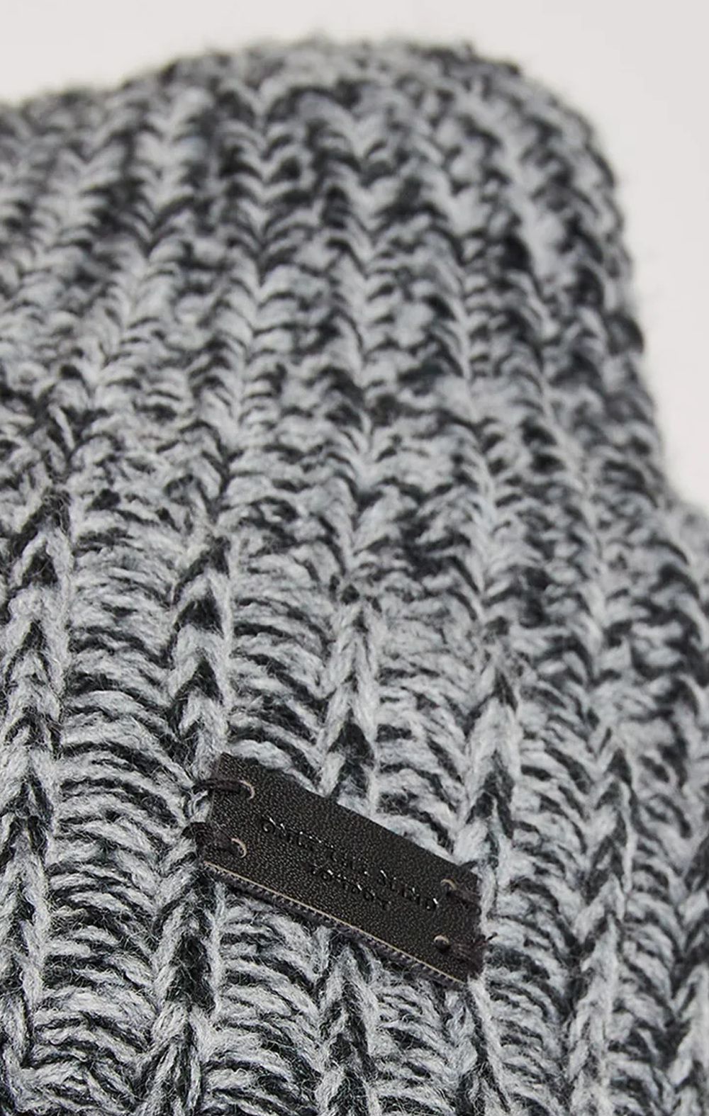 ASPHALT WOVEN BEANIE HAT