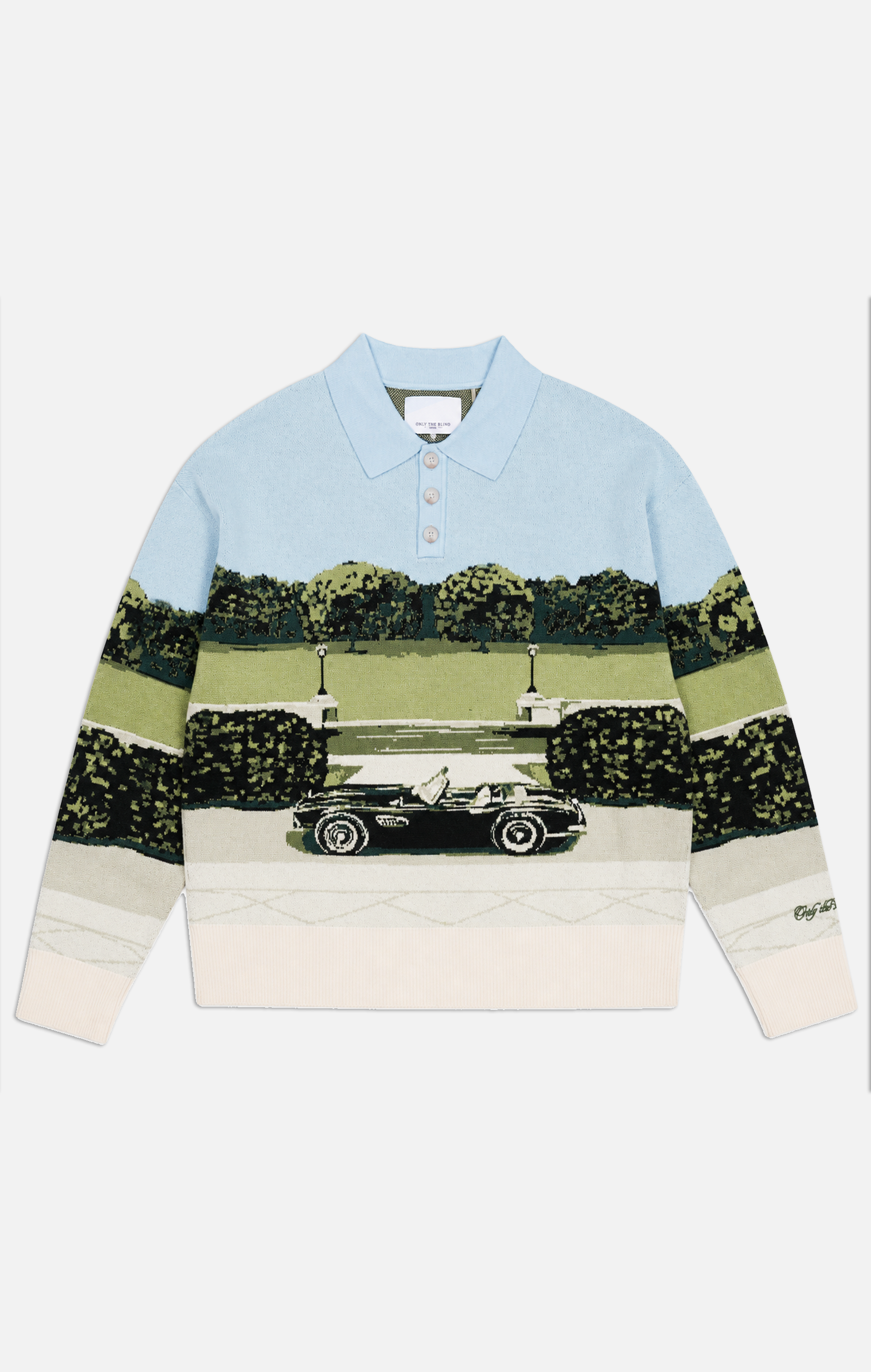 JARDIN DE BLAKE'S KNIT POLO