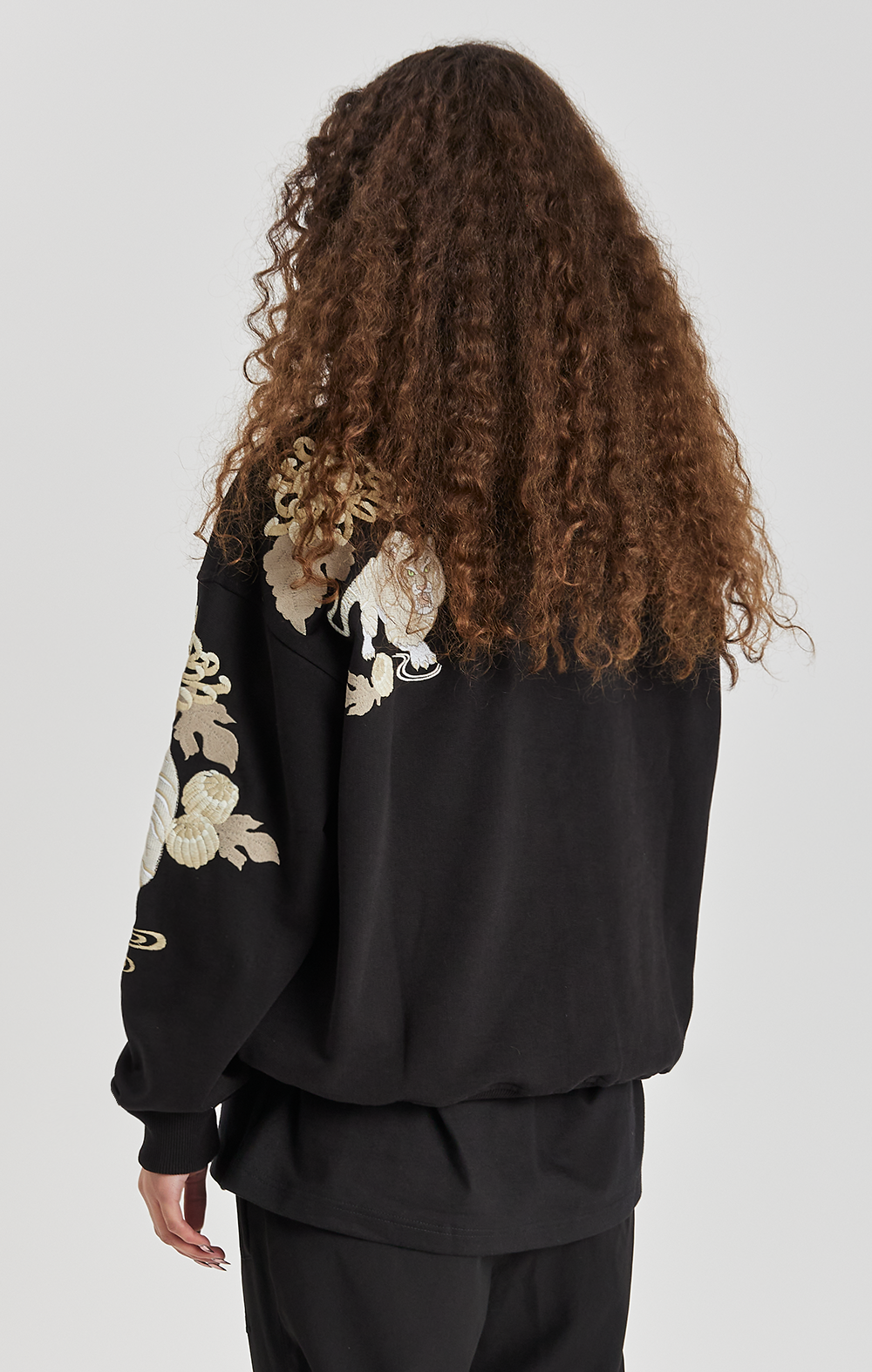 Black Koda Tiger Hoodie - ONLY THE BLIND™