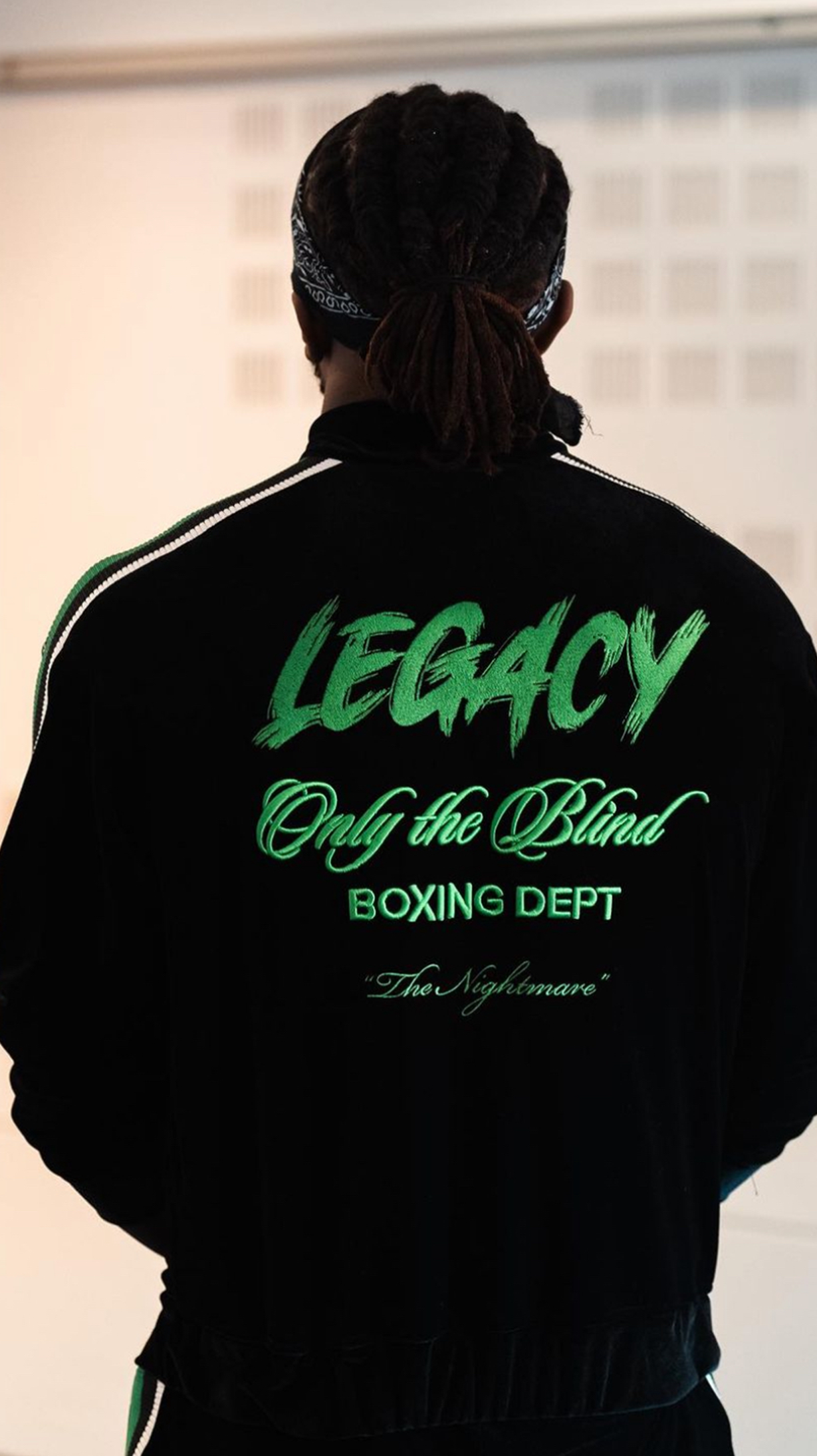 LEGACY VELOUR JACKET - ONLY THE BLIND™