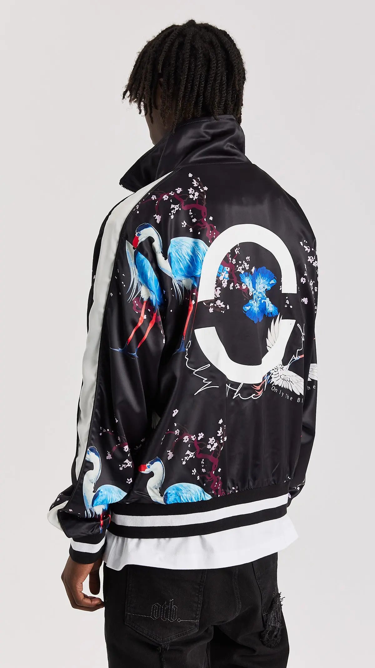 Satin Heron Jacket - ONLY THE BLIND™