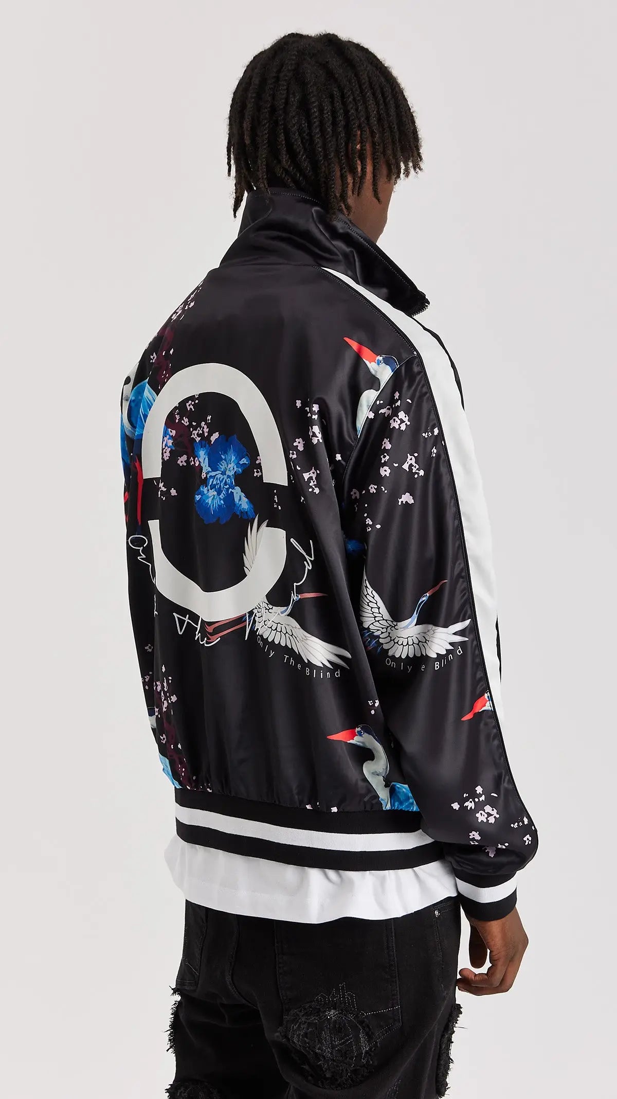 Satin Heron Jacket - ONLY THE BLIND™