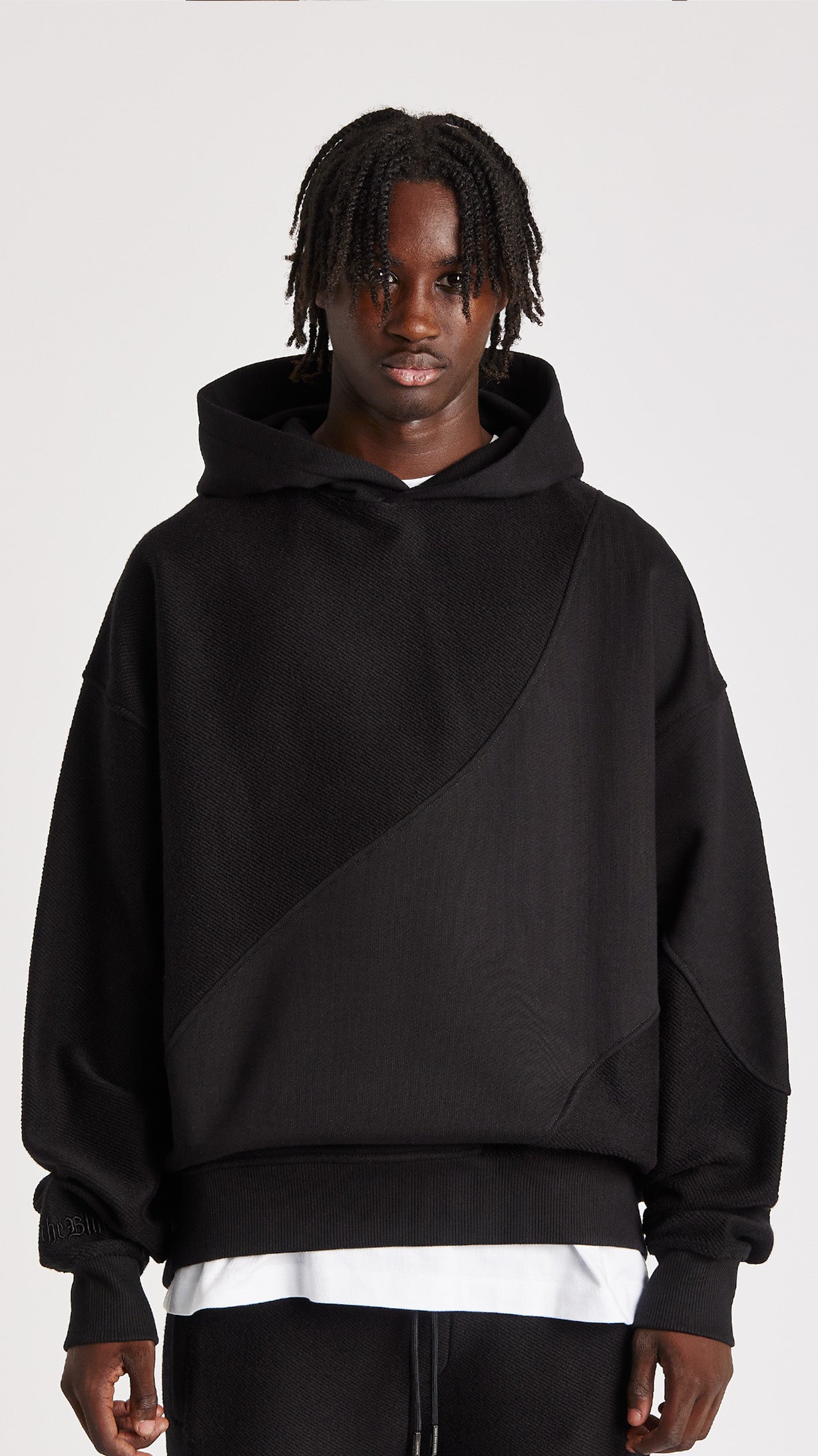 SPLIT CUT AND SEW HOODIE - ONLY THE BLIND™