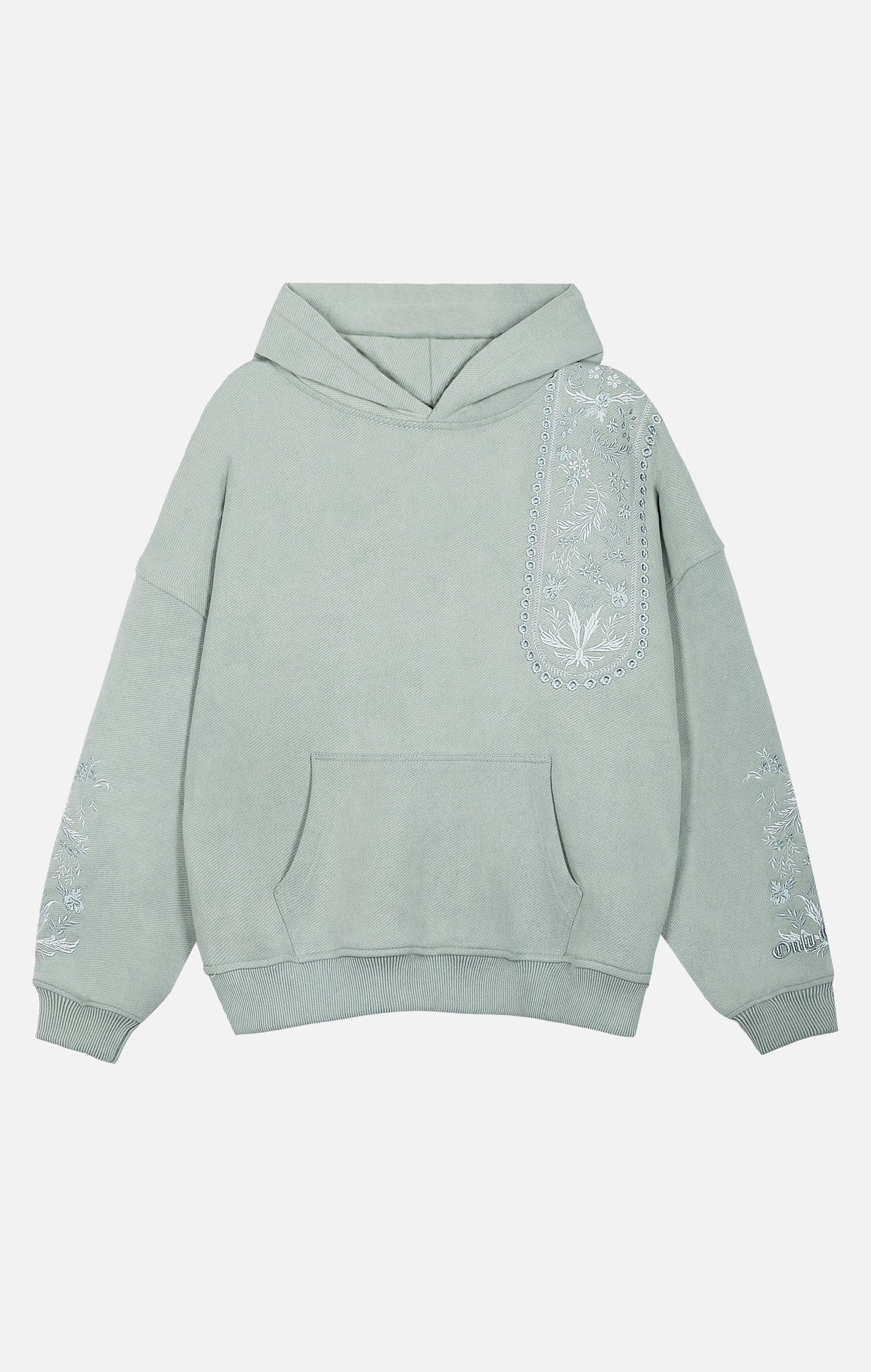 TAPESTRY IN GREY HOOD