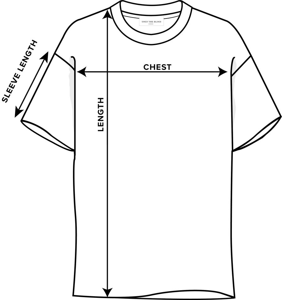 How to measure: T-Shirt · AW23 to AW26