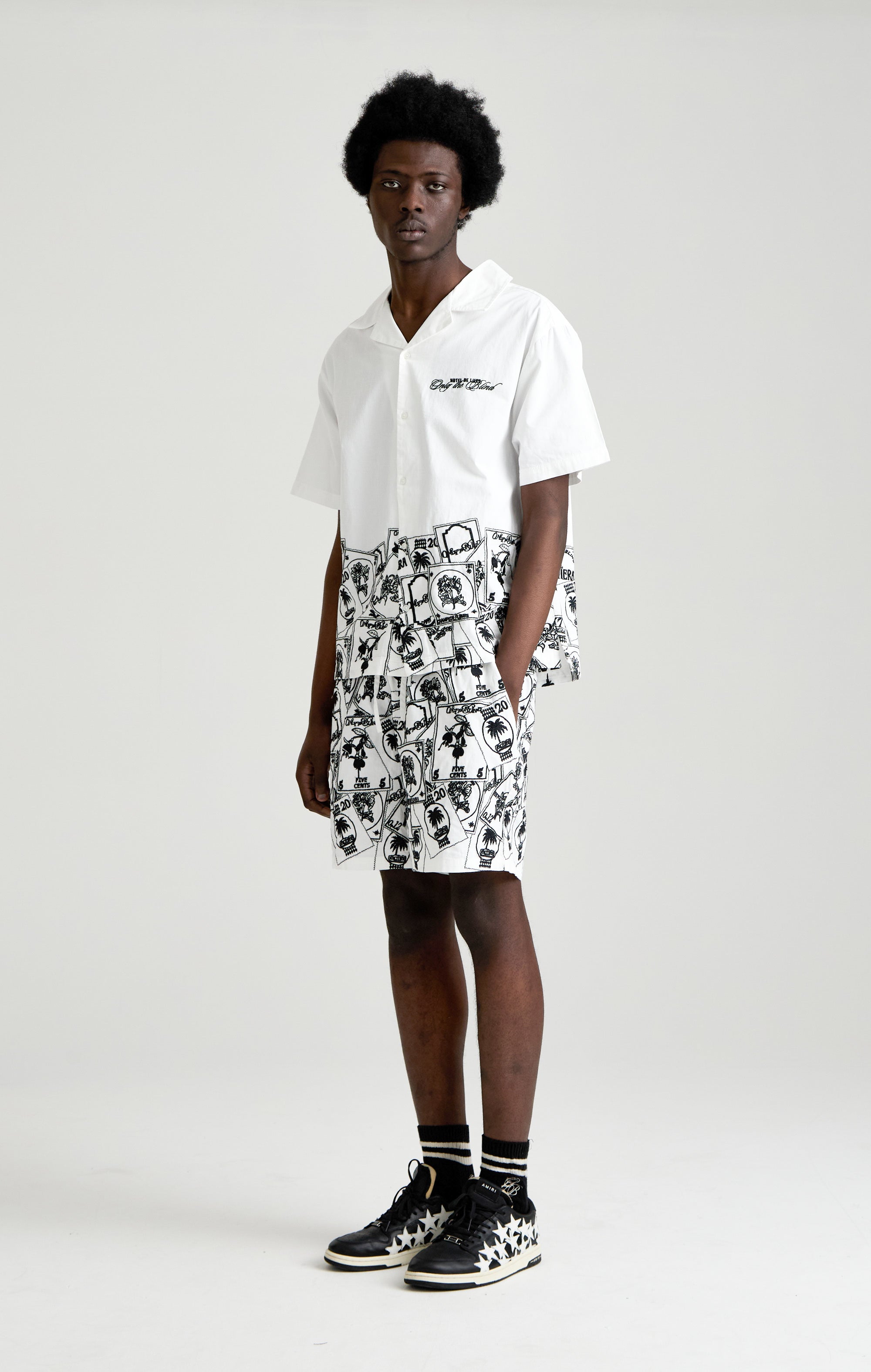 THE RIVIERA STAMP SHORT